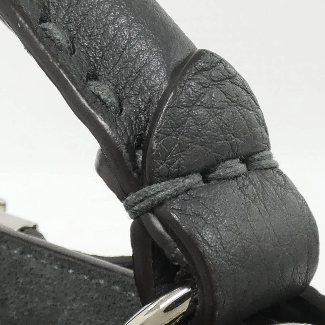 FENDI Baguette 7VA647 ATEK Handbag 黑色 中古品A - 縮圖 6