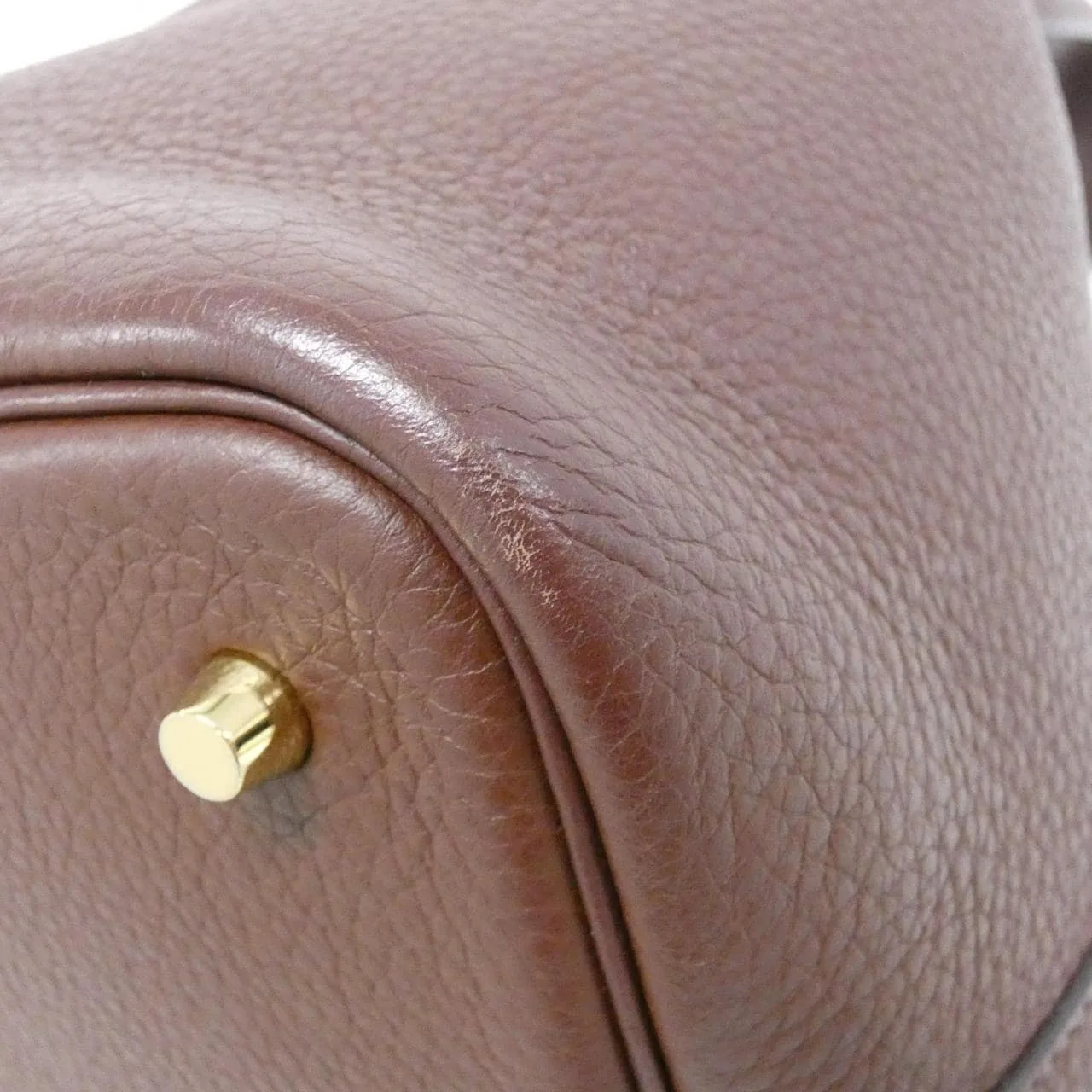 HERMES Picotin 060991CC Handbag Clemence Black Clemence Leather Rank A - Thumbnail 2