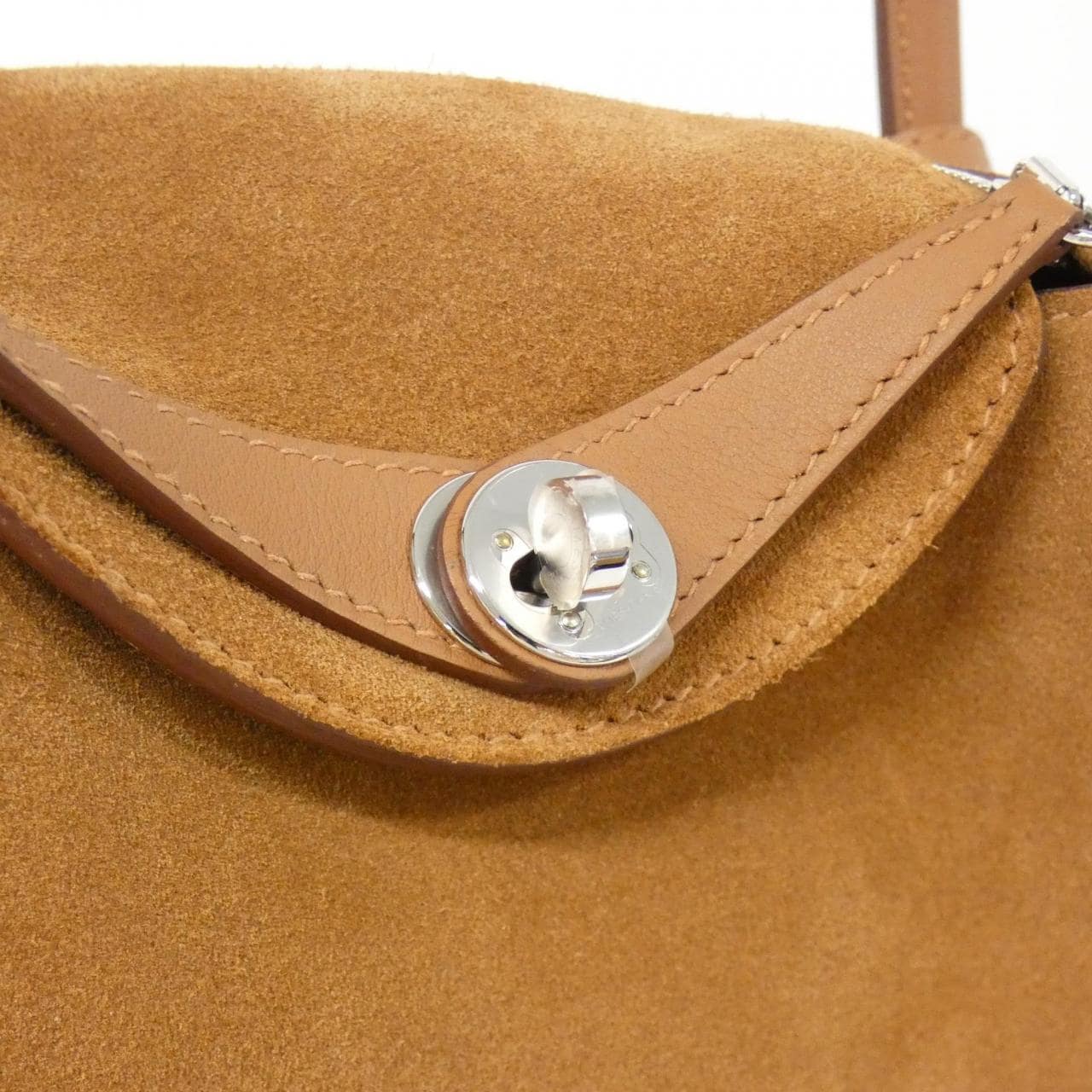 HERMES HERMÈS Lindy 084505CK Shoulder Bag Swift Gold Swift Leather Rank A - Thumbnail 4