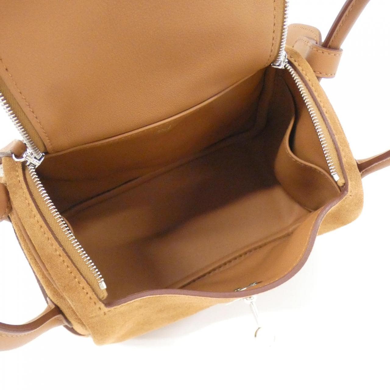 HERMES HERMÈS Lindy 084505CK Shoulder Bag Swift Gold Swift Leather Rank A - Thumbnail 6