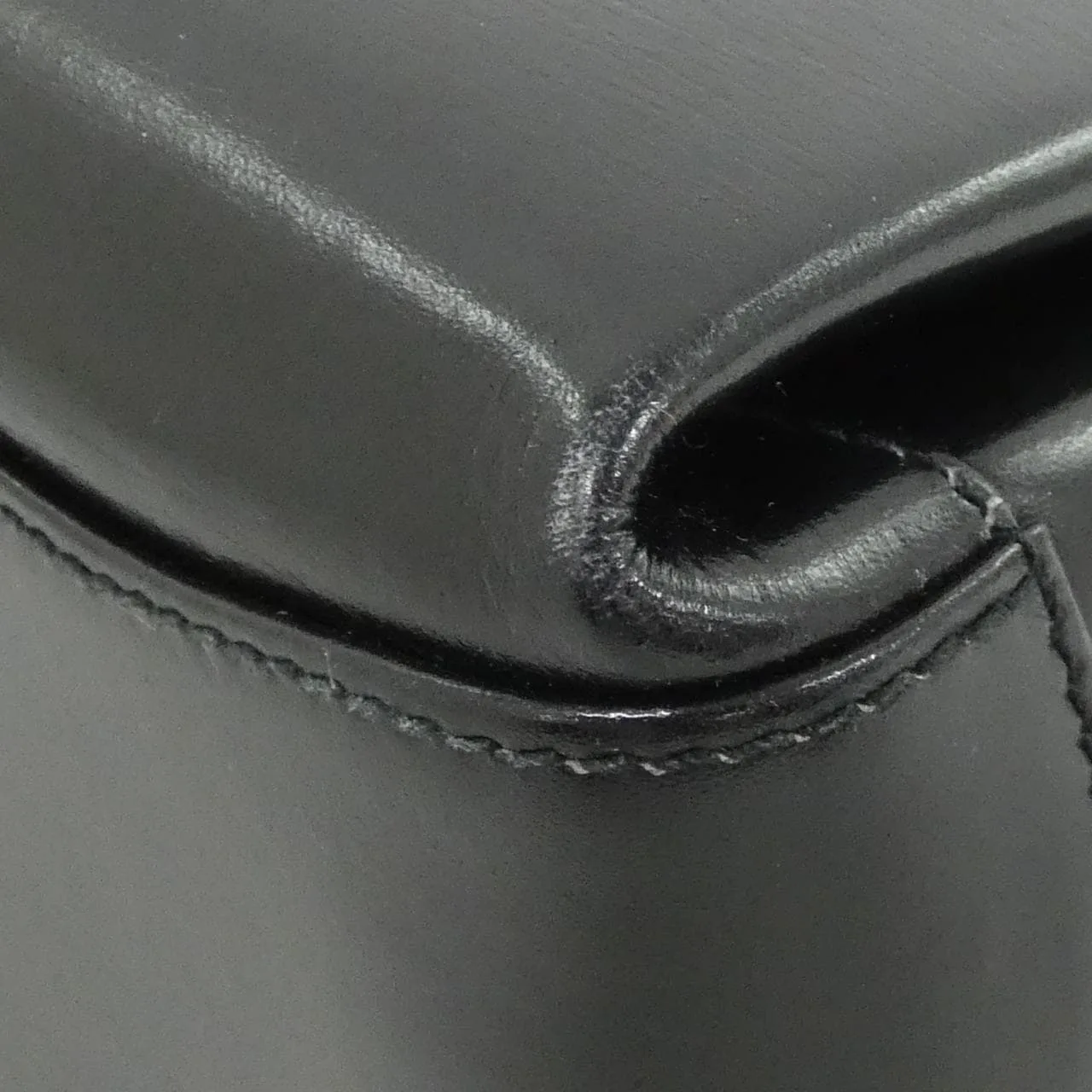 GUCCI 000 2026 Handbag Leather Black Leather Rank A - Thumbnail 3