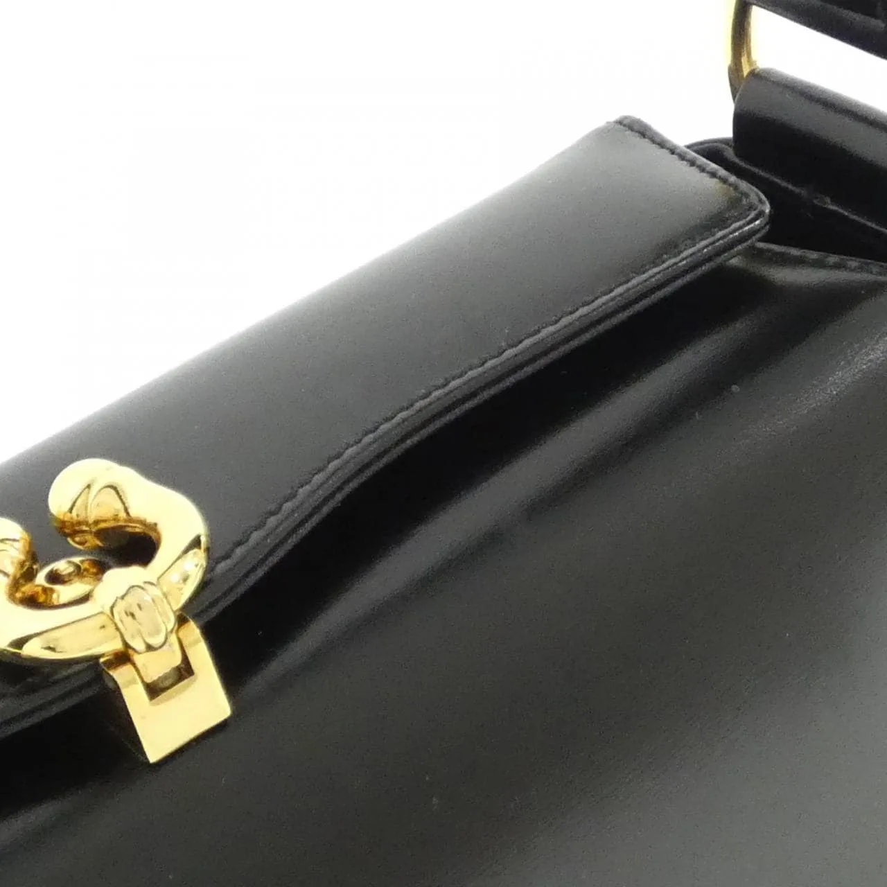 GUCCI 000 2026 Handbag Leather Black Leather Rank A - Thumbnail 6