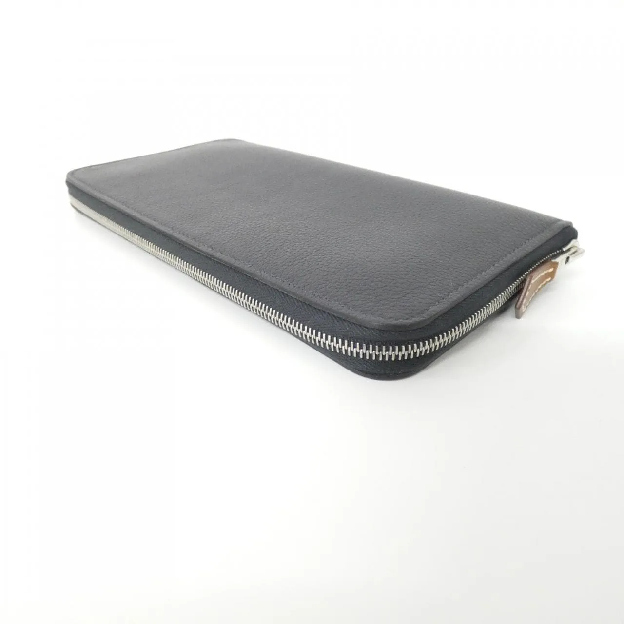 HERMES 086366CK Wallet Blue Rank A - Thumbnail 2