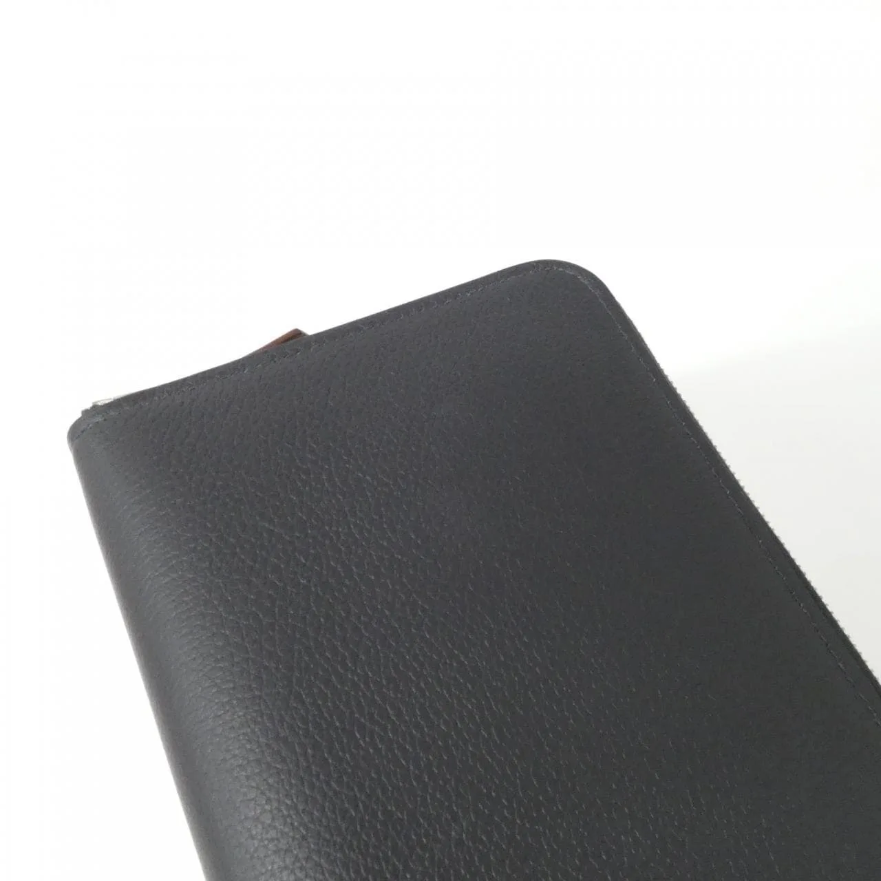 HERMES 086366CK Wallet Blue Rank A - Thumbnail 3