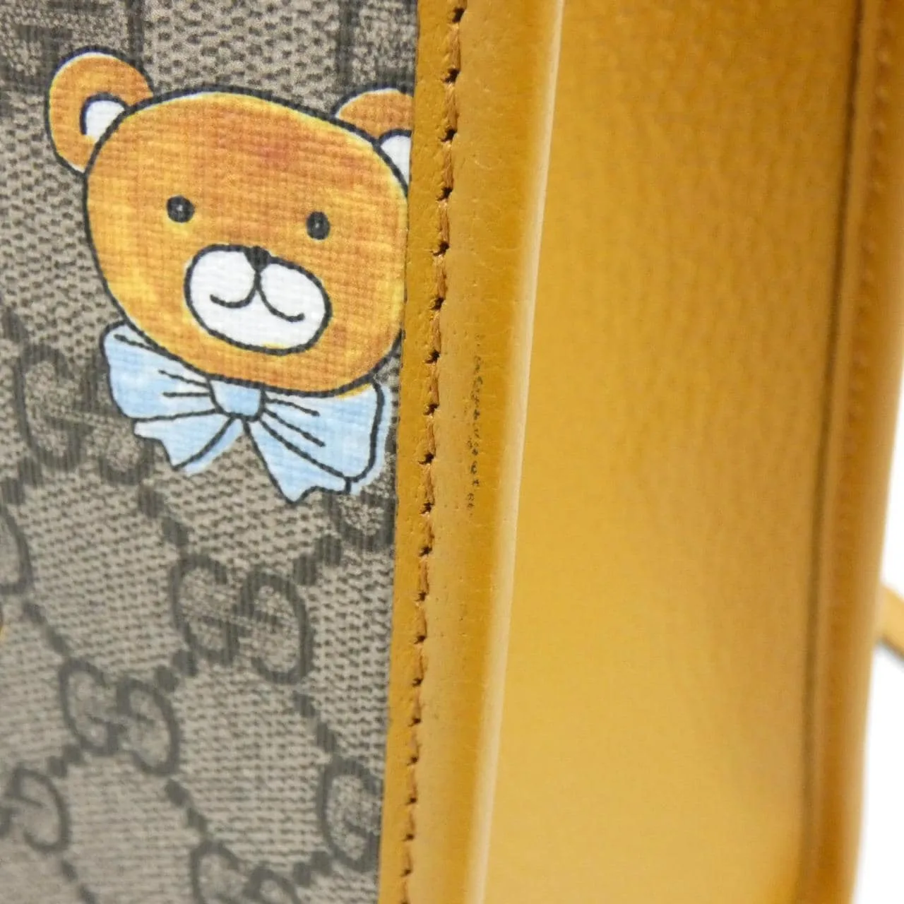 GUCCI Diana 660531 2YVAG Tote Canvas 黑色 帆布 中古品A - 縮圖 6