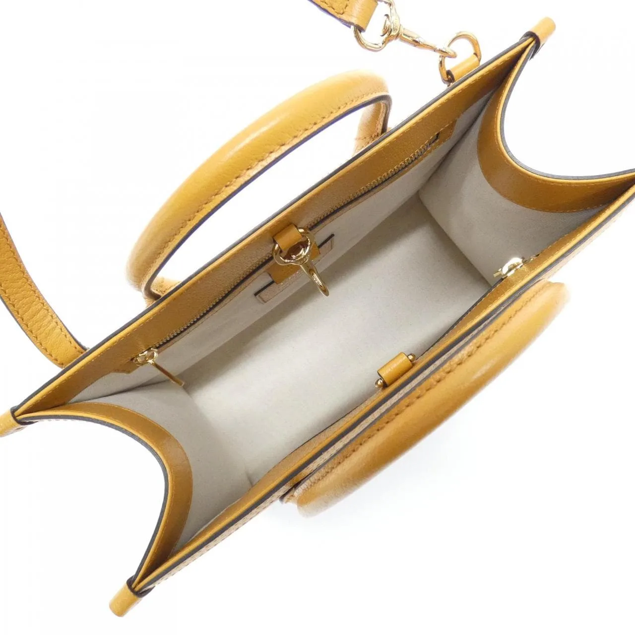 GUCCI Diana 660531 2YVAG Tote Canvas 黑色 帆布 中古品A - 縮圖 9