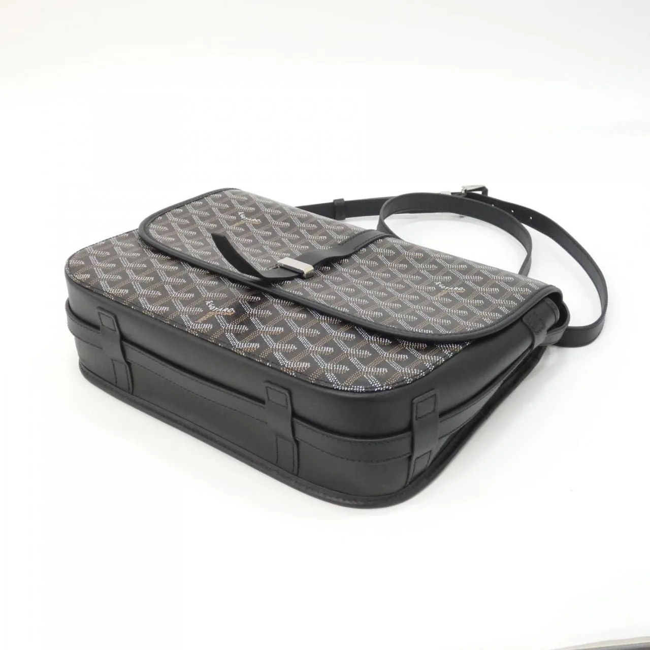 GOYARD Shoulder Canvas Black Canvas Rank A - Thumbnail 3