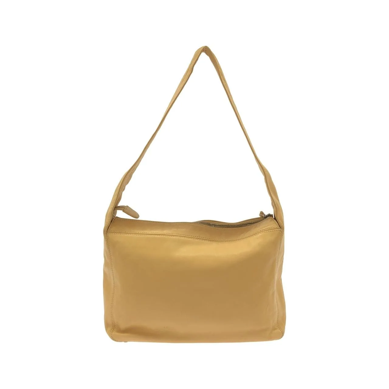 CHANEL Shoulder Lambskin Beige Lambskin Rank B - Thumbnail 2