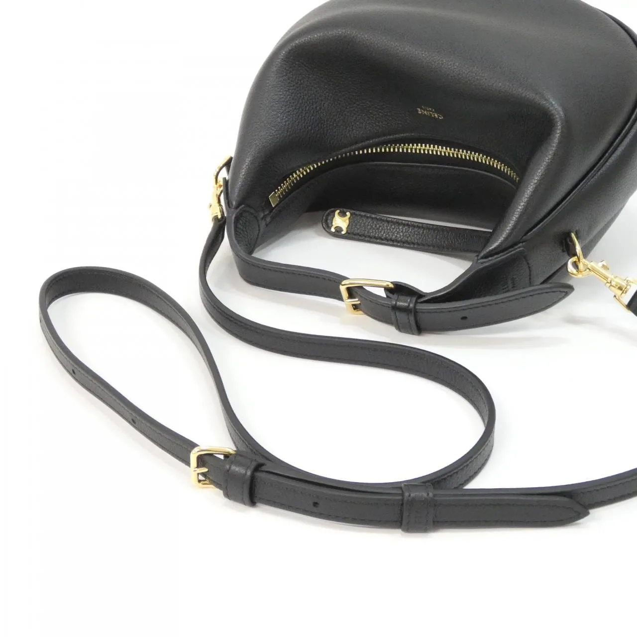 CELINE 120723ENY Handbag 黑色 中古品A - 縮圖 5