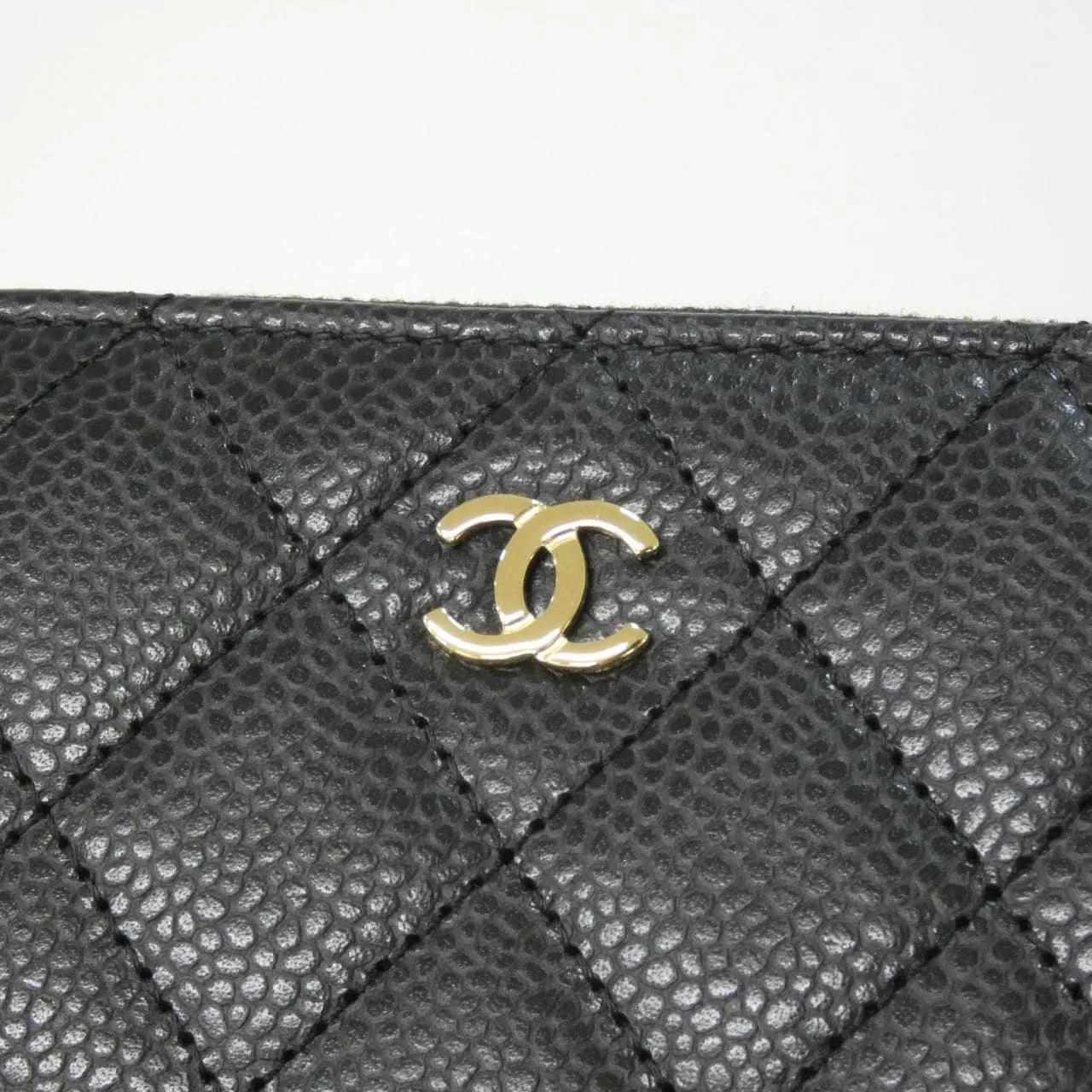 CHANEL Timeless Classic AP0216 Coin Case Grained Calfskin Black Grained Calfskin Unused - Thumbnail 4