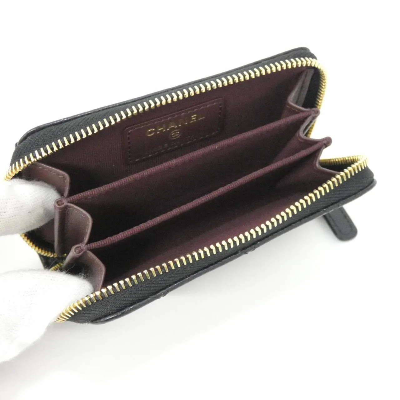 CHANEL Timeless Classic AP0216 Coin Case Grained Calfskin Black Grained Calfskin Unused - Thumbnail 5