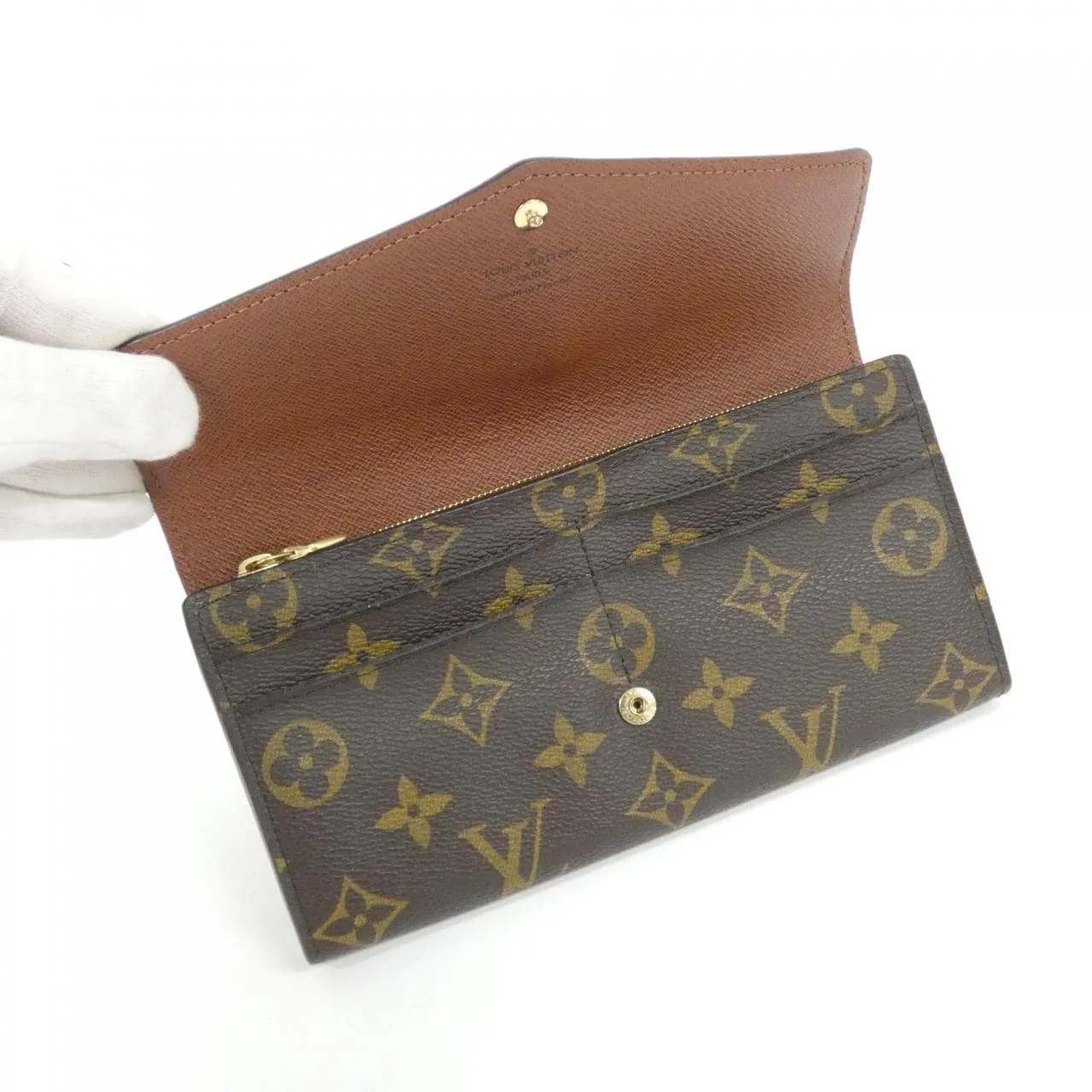 LOUIS VUITTON M60531 Wallet Monogram Black Monogram Rank A - Thumbnail 6