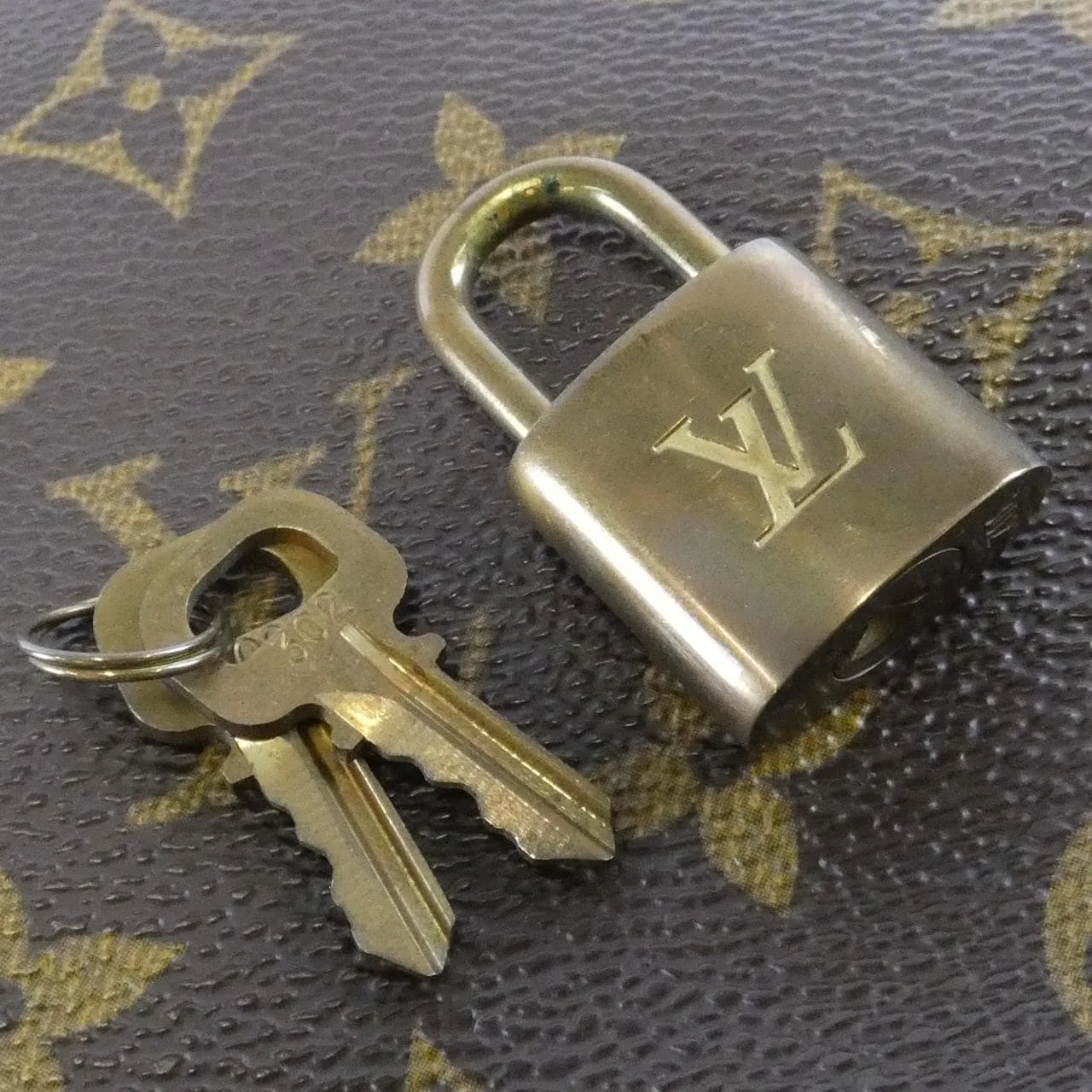 LOUIS VUITTON Speedy M41522 Boston Monogram 黑色 Monogram 中古品B - 縮圖 2