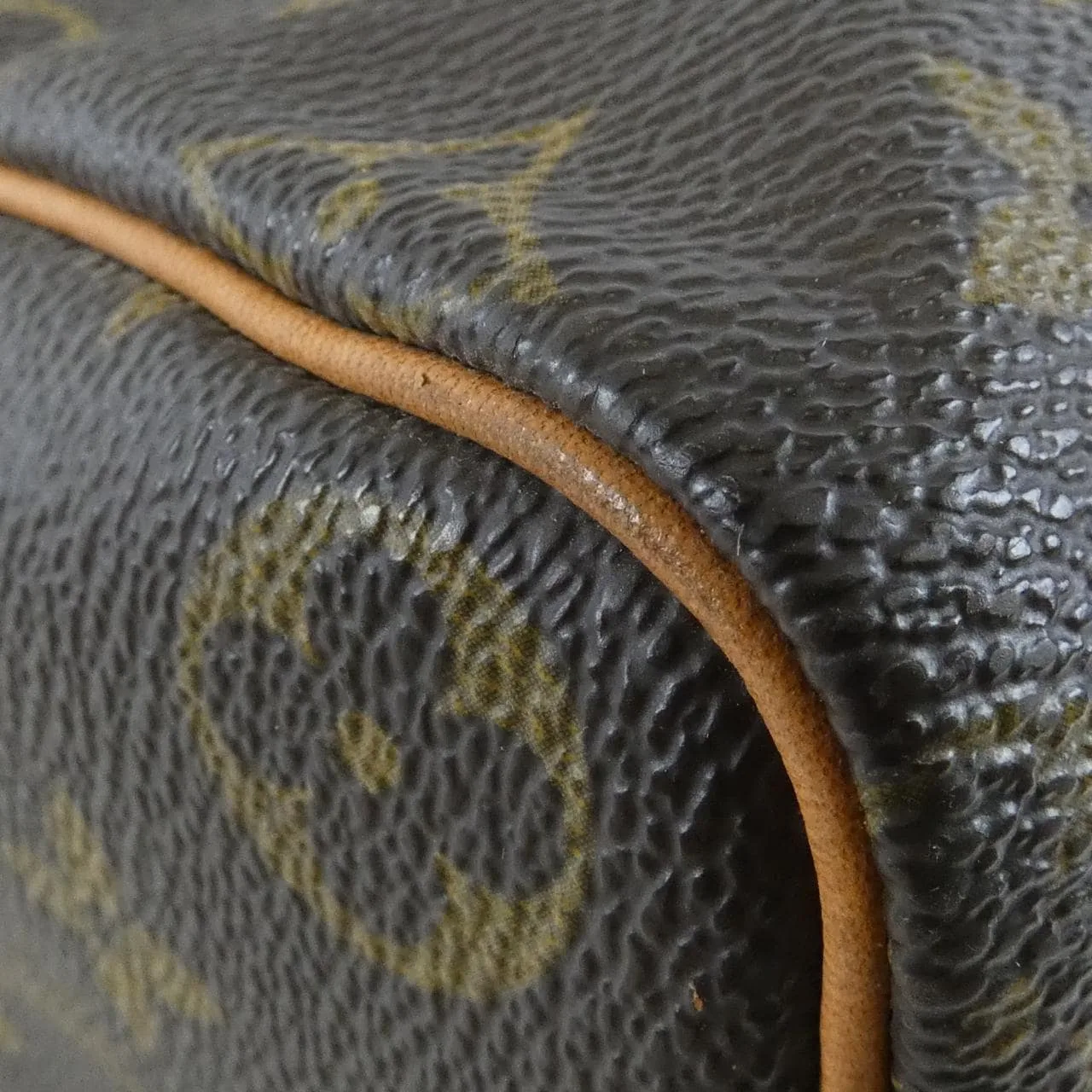 LOUIS VUITTON Speedy M41522 Boston Monogram 黑色 Monogram 中古品B - 縮圖 3