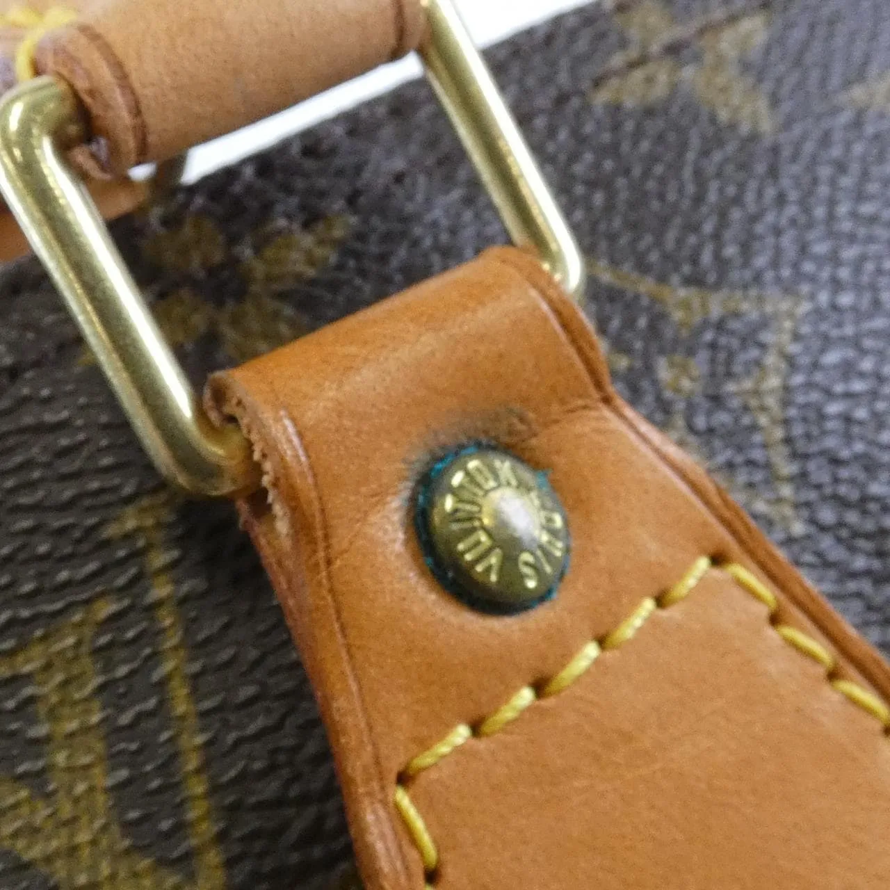 LOUIS VUITTON Speedy M41522 Boston Monogram 黑色 Monogram 中古品B - 縮圖 5