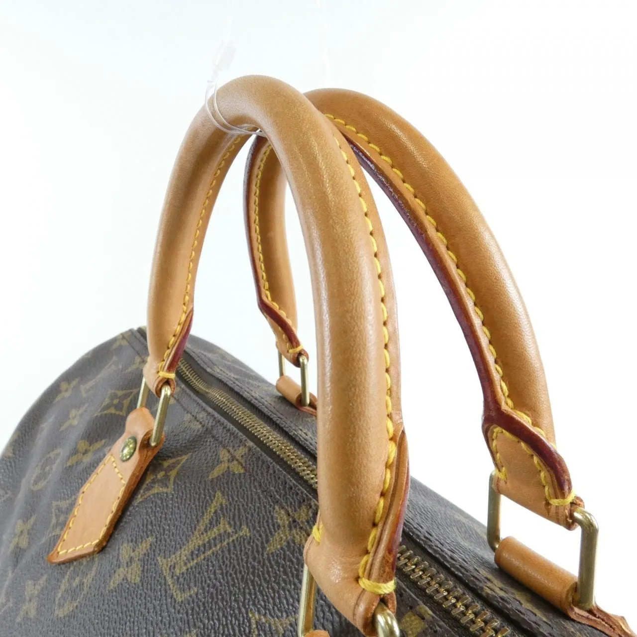 LOUIS VUITTON Speedy M41522 Boston Monogram 黑色 Monogram 中古品B - 縮圖 7