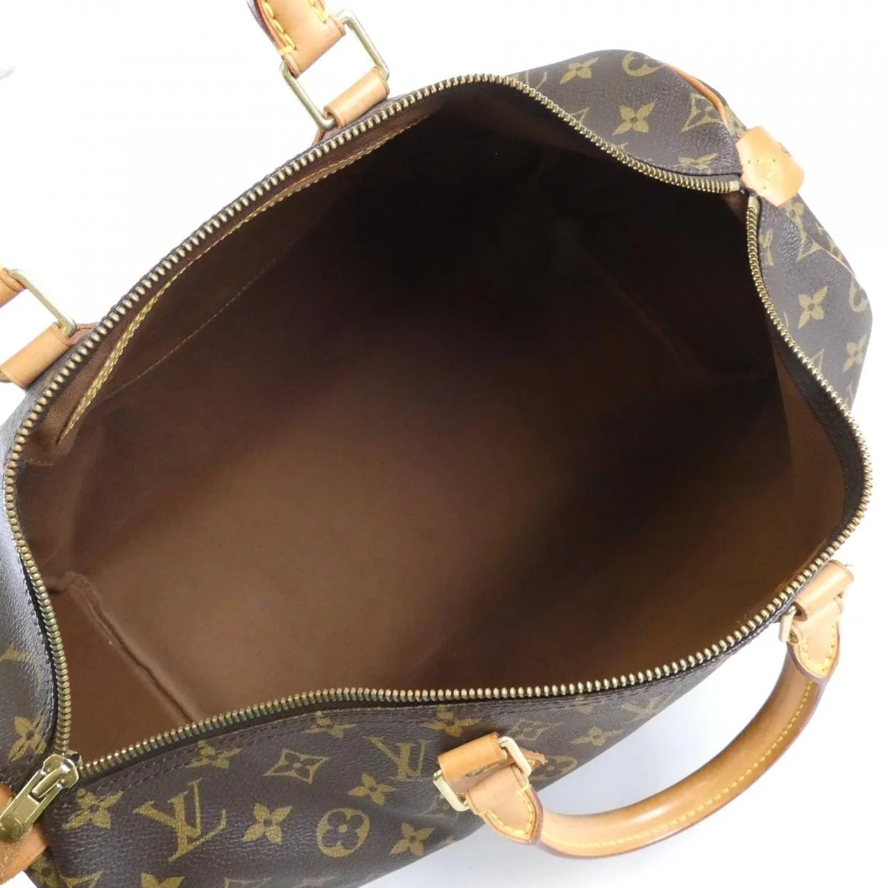 LOUIS VUITTON Speedy M41522 Boston Monogram 黑色 Monogram 中古品B - 縮圖 8