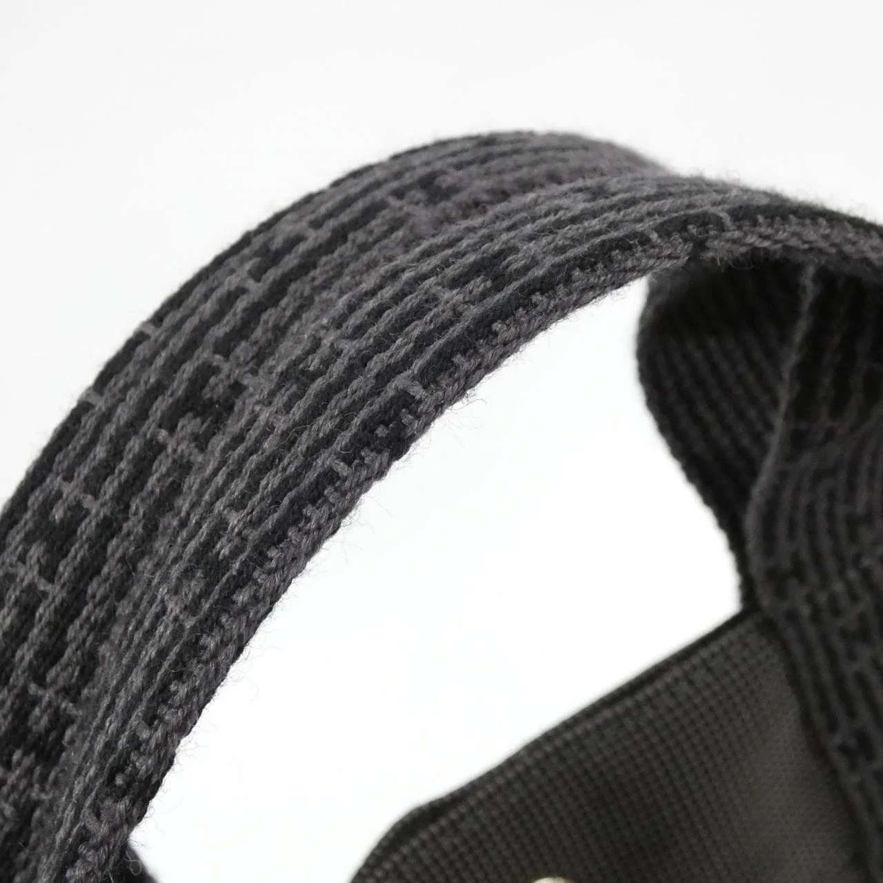 HERMES 100951M Tote Canvas 黑色 帆布 中古品A - 縮圖 7