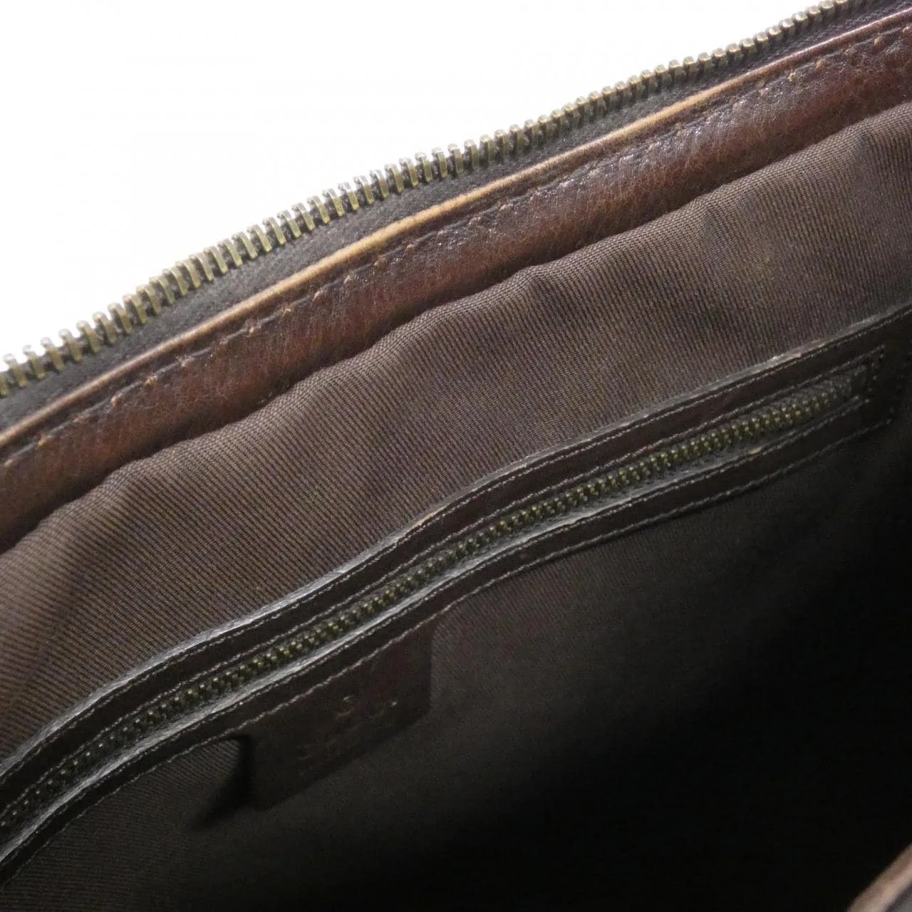 GUCCI 246391 Handbag Canvas 米色 帆布 中古品A - 縮圖 8