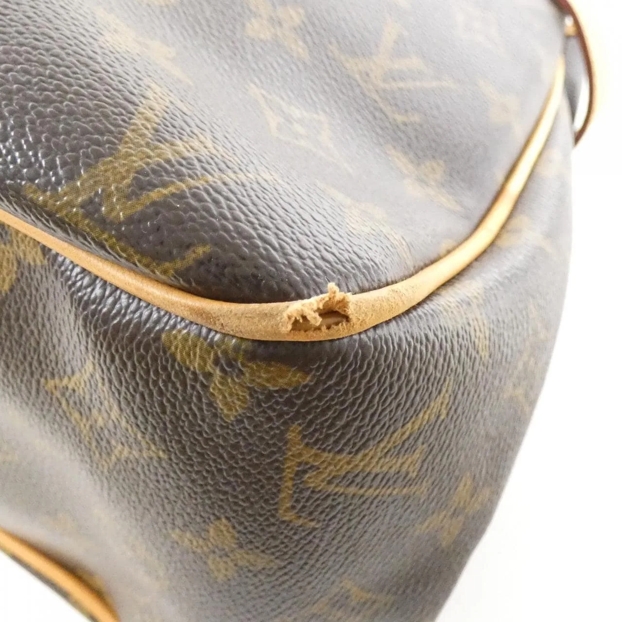 LOUIS VUITTON M51154 Handbag Monogram 黑色 Monogram 中古品B - 縮圖 3