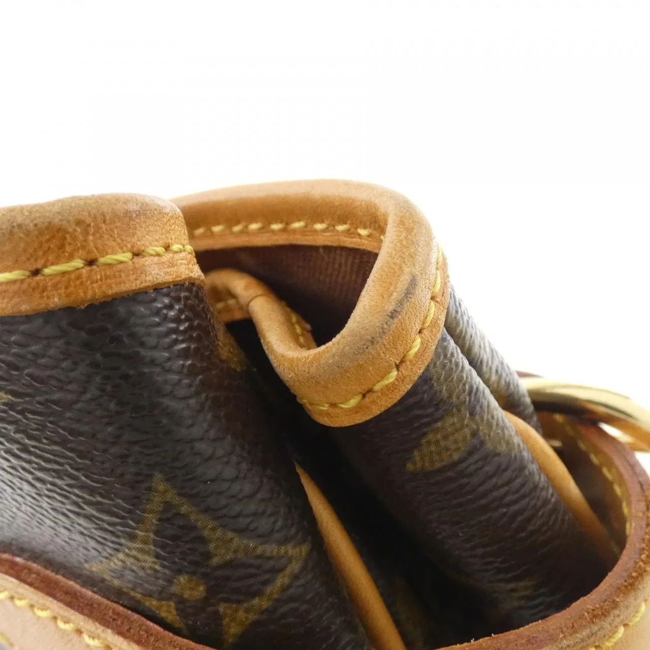 LOUIS VUITTON M51154 Handbag Monogram 黑色 Monogram 中古品B - 縮圖 5