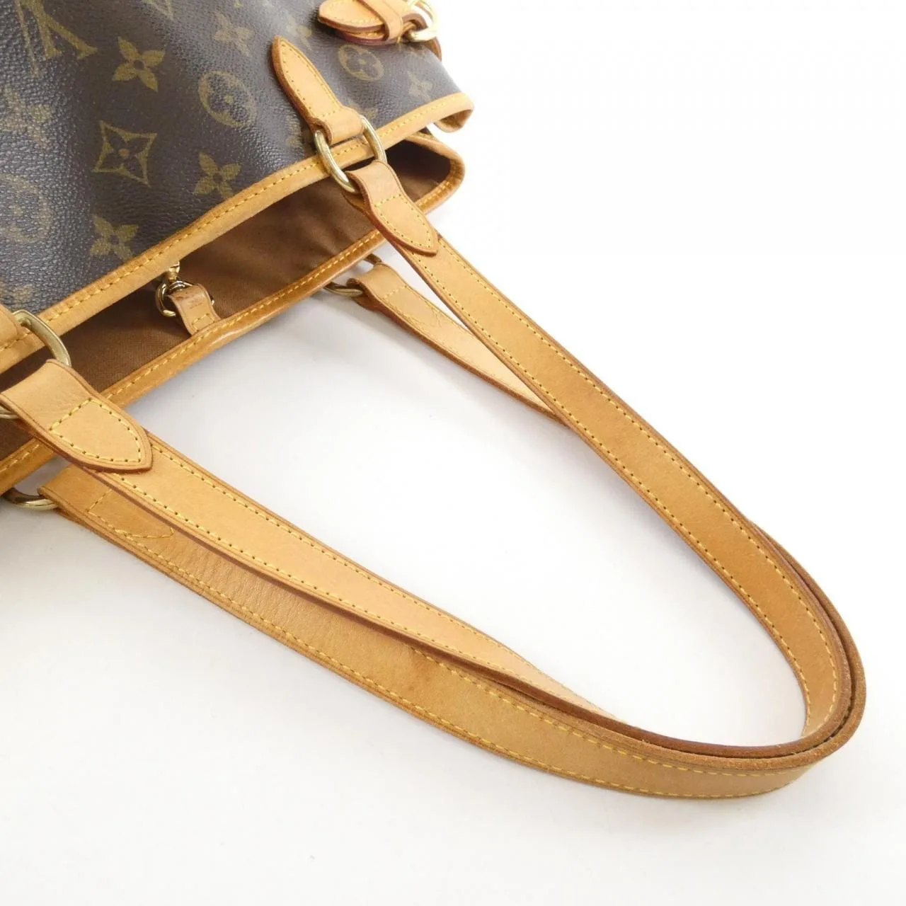 LOUIS VUITTON M51154 Handbag Monogram 黑色 Monogram 中古品B - 縮圖 6
