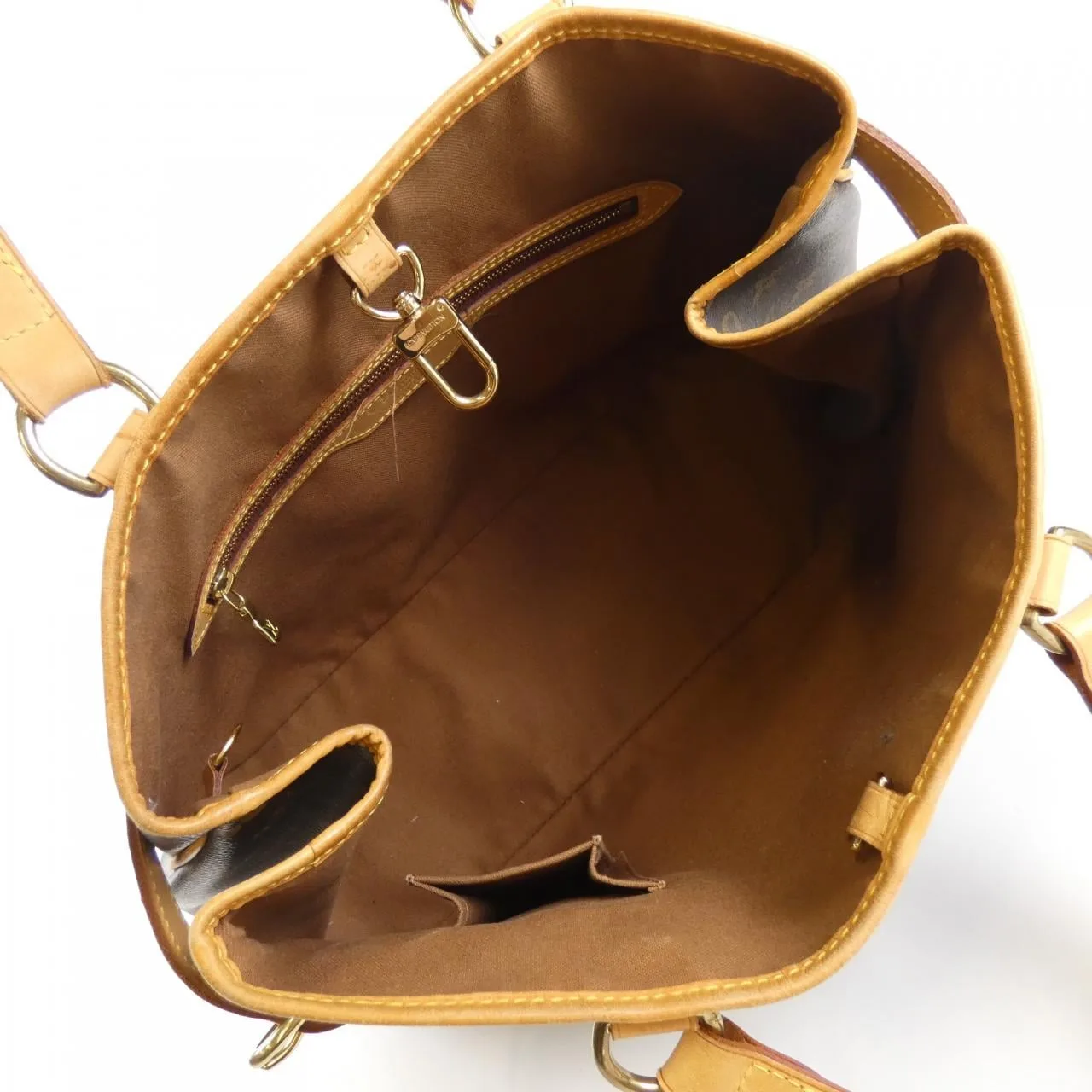 LOUIS VUITTON M51154 Handbag Monogram 黑色 Monogram 中古品B - 縮圖 9