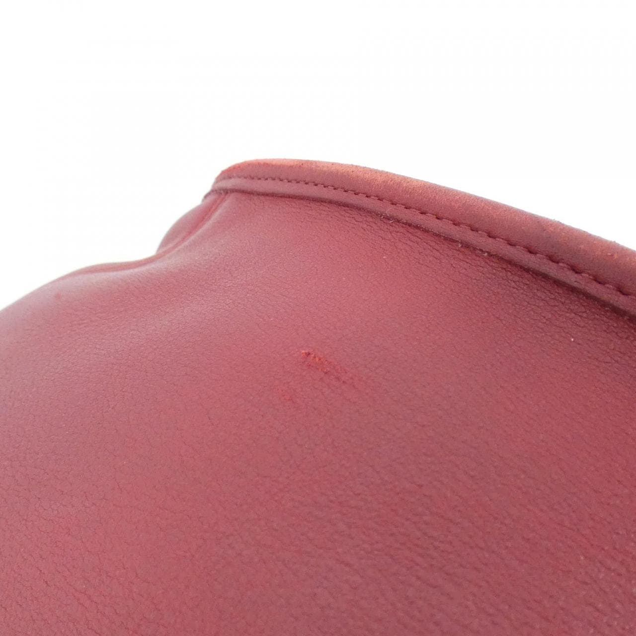 COACH 9090 Bag Leather Red Leather Rank B - Thumbnail 3