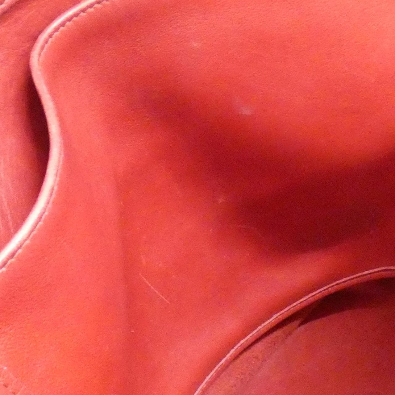 COACH 9090 Bag Leather Red Leather Rank B - Thumbnail 10