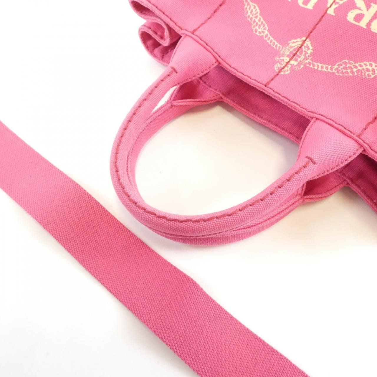 PRADA 1BG439 Bag 黑色 中古品B - 縮圖 6