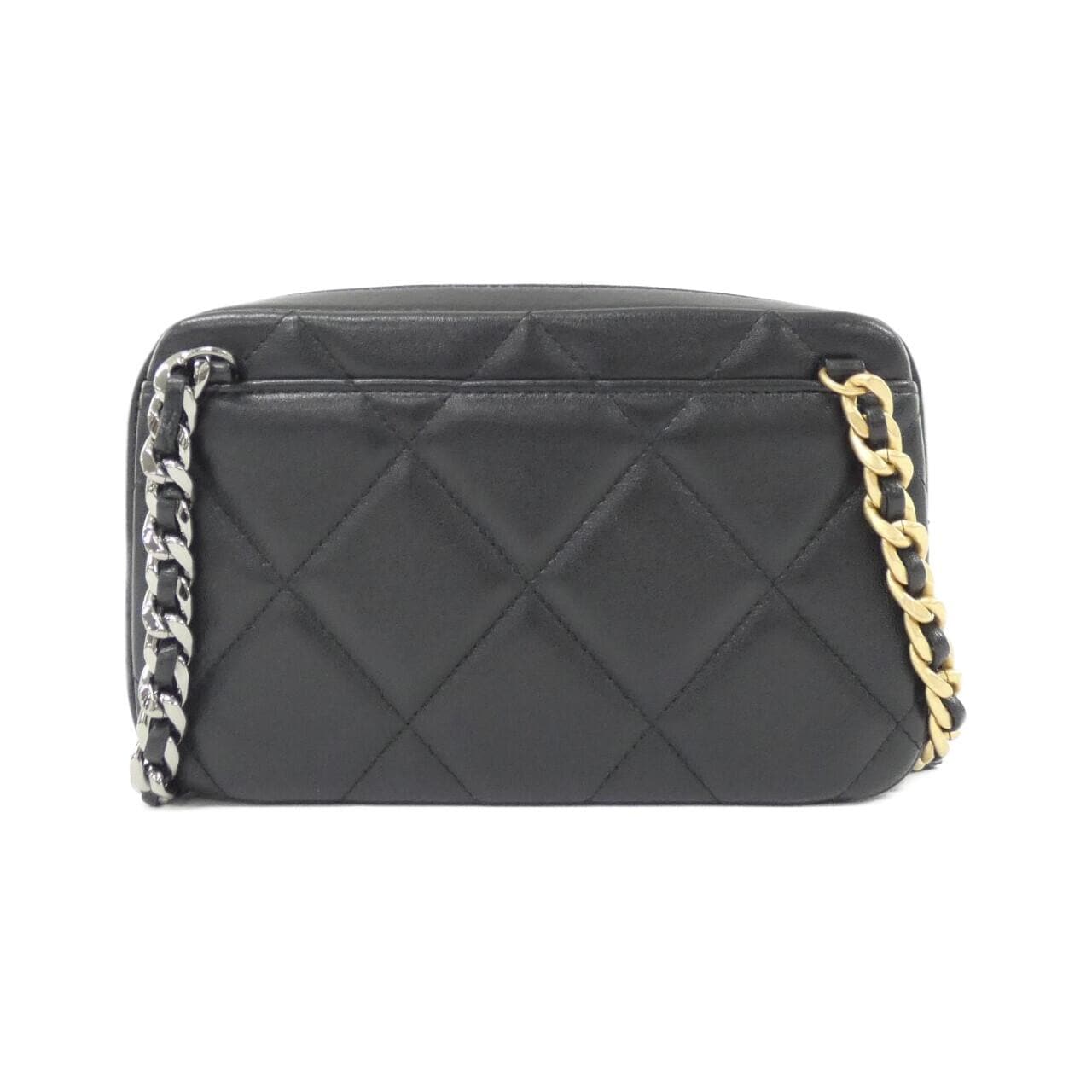 CHANEL Chanel 19 AP2728 Shoulder Bag Lambskin Black Lambskin Rank A - Thumbnail 2