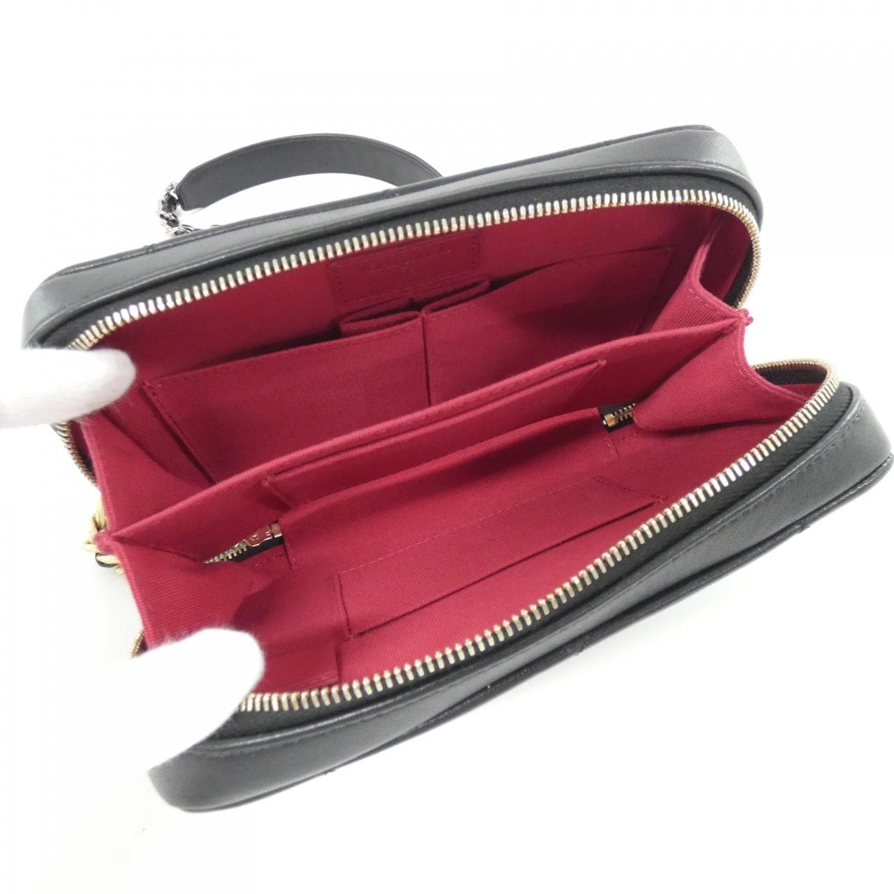 CHANEL Chanel 19 AP2728 Shoulder Bag Lambskin Black Lambskin Rank A - Thumbnail 6