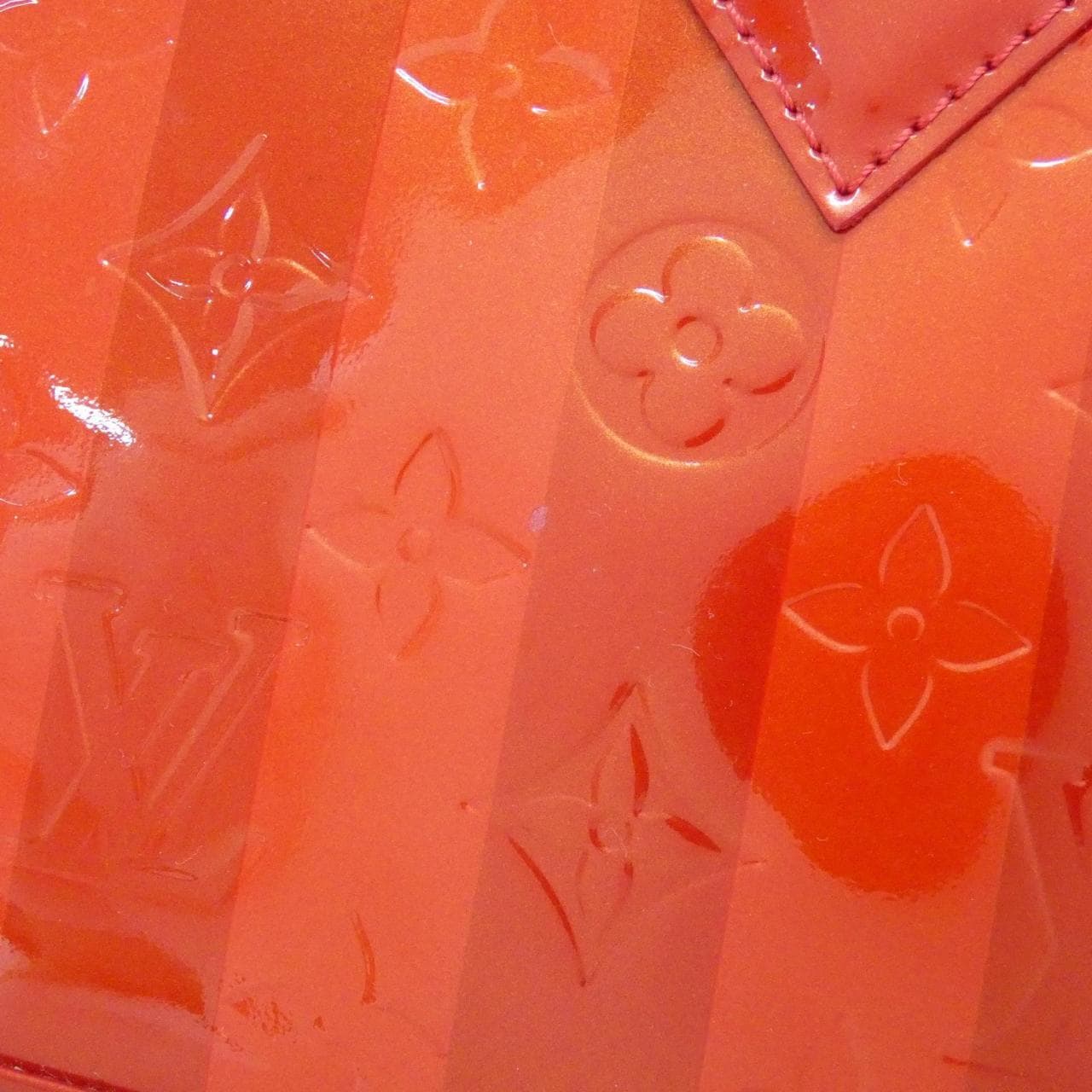 LOUIS VUITTON Alma M91593 Bag Vernis 黑色 Vernis 中古品A - 縮圖 3