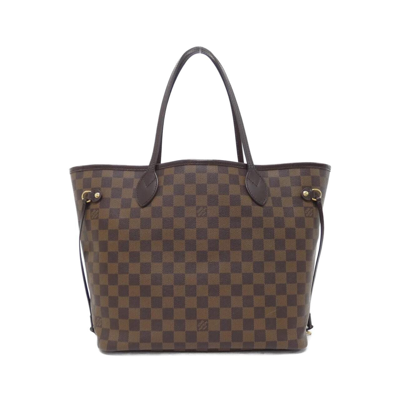 LOUIS VUITTON Neverfull N41358 Bag Damier Black