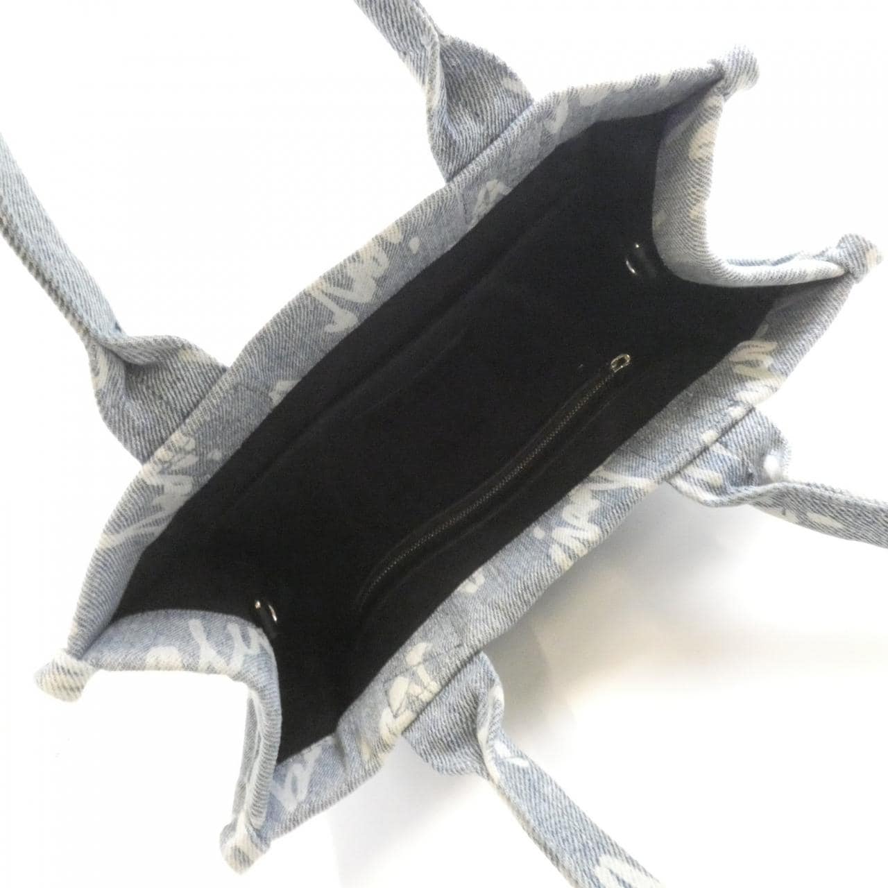 BALENCIAGA 671402 2105K Shoulder Bag Denim Blue Denim - Thumbnail 8