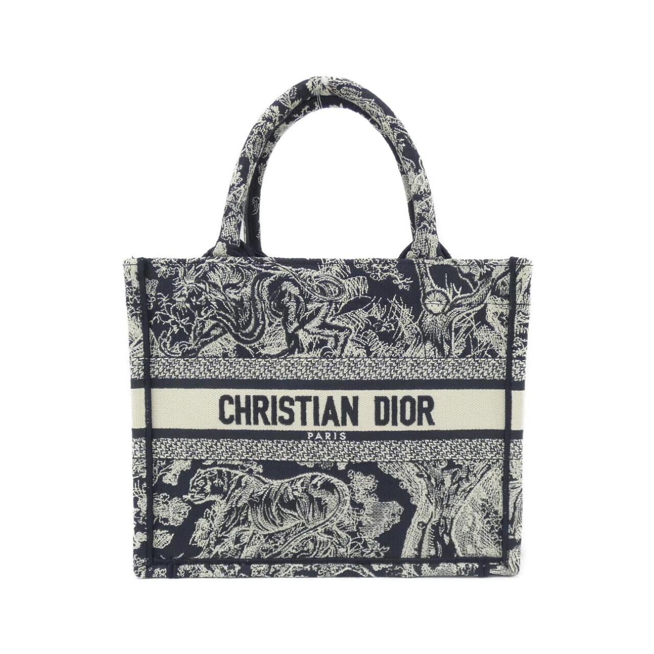DIOR Book Tote M1265ZRGO Tote Canvas Blue