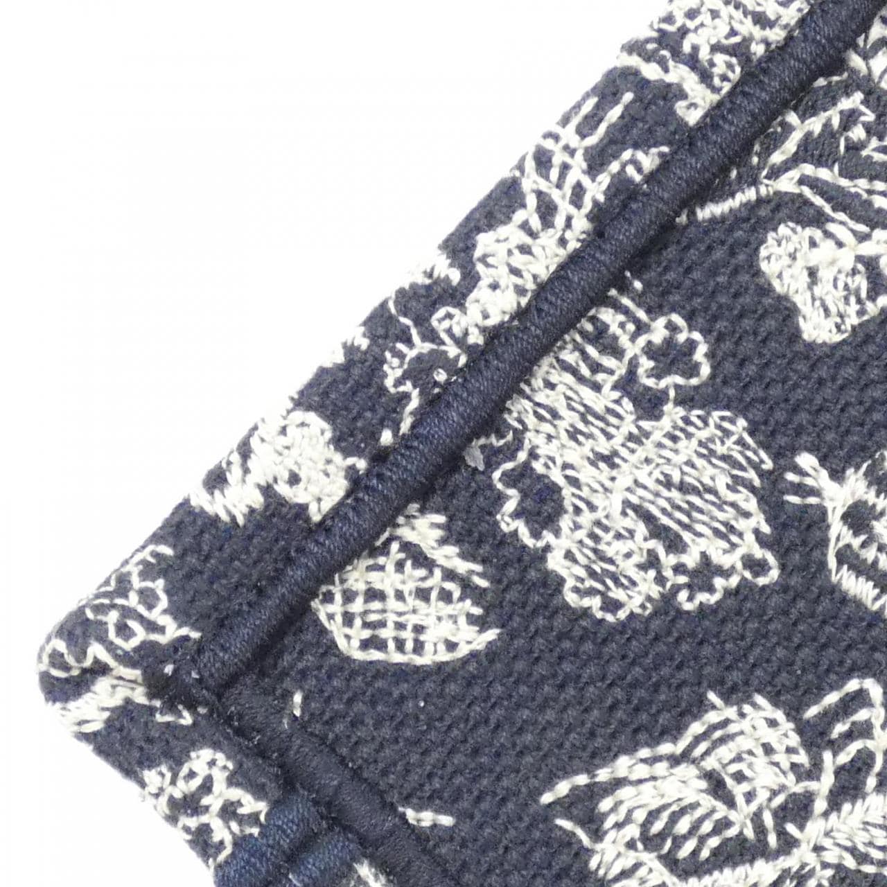 DIOR Book Tote M1265ZRGO Tote Canvas Blue Canvas Rank A - Thumbnail 5