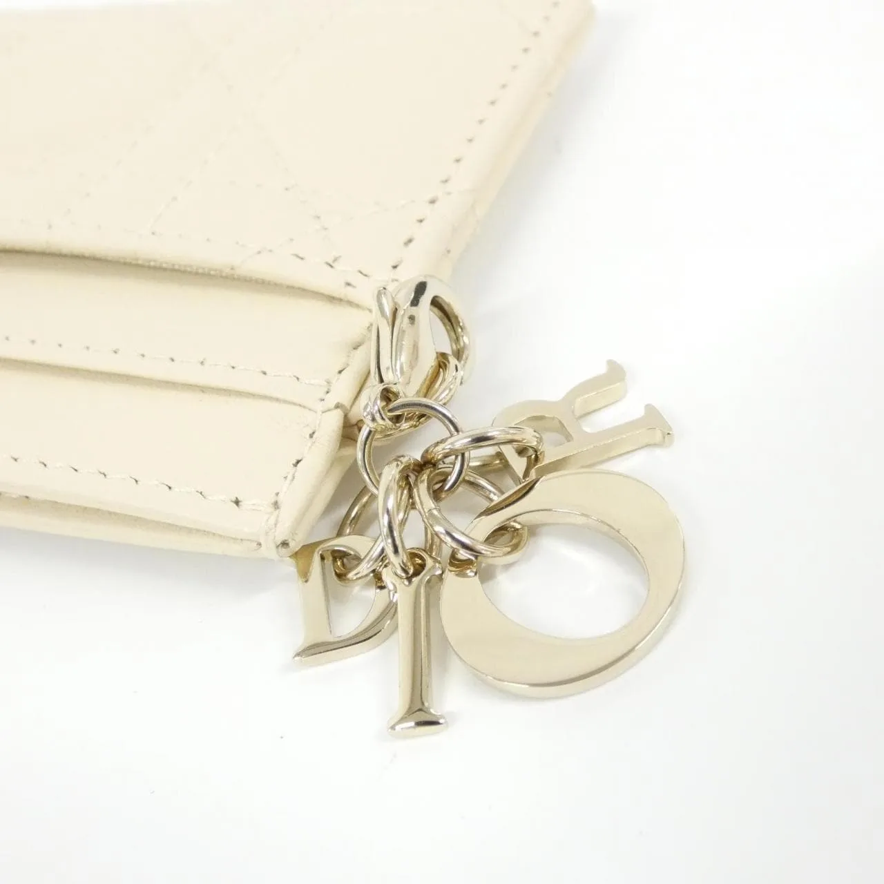 DIOR Lady Dior S0974ONMJ Card Case Lambskin 羊皮 未使用品 - 縮圖 2