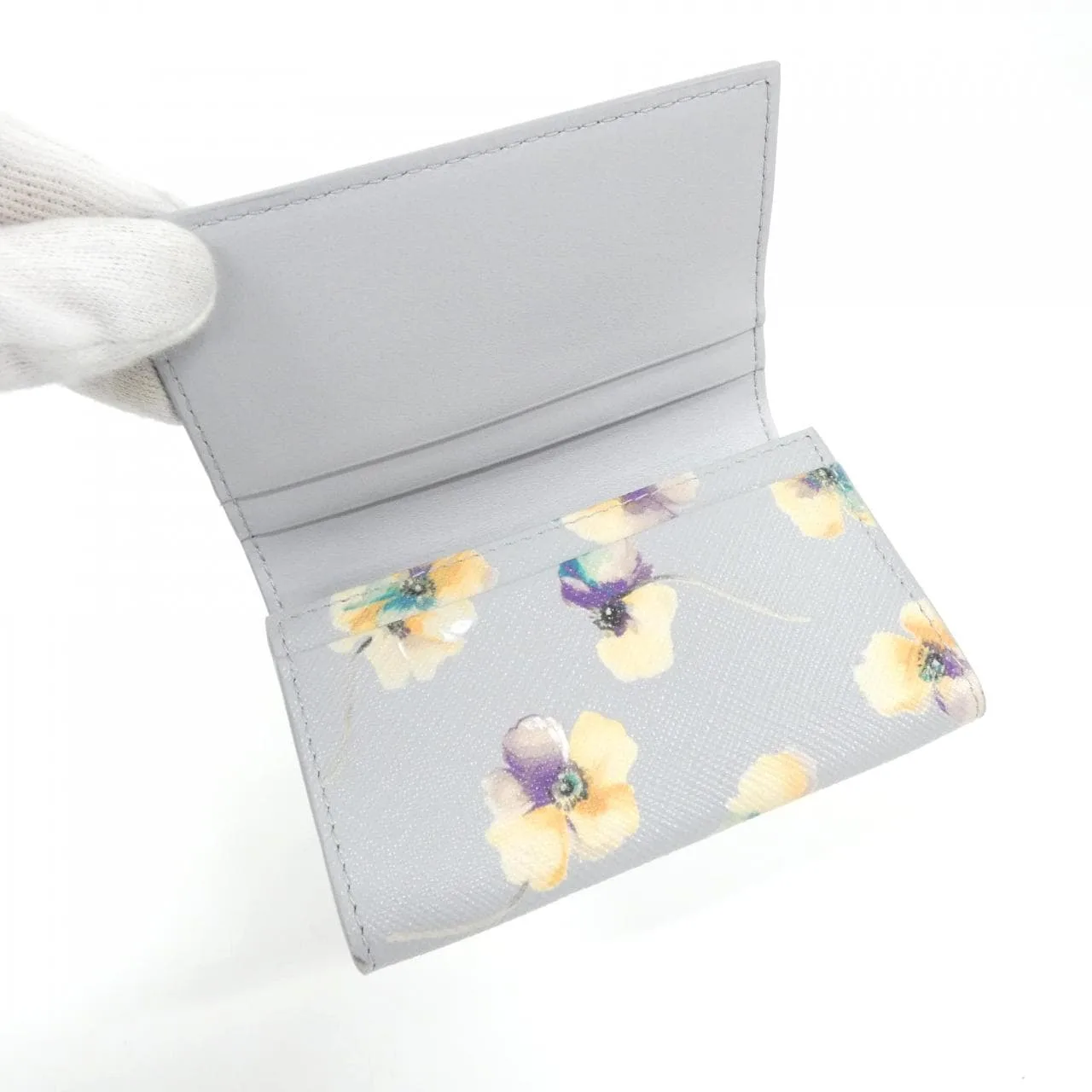 PRADA 1MC110 Card Case Black Rank A - Thumbnail 5