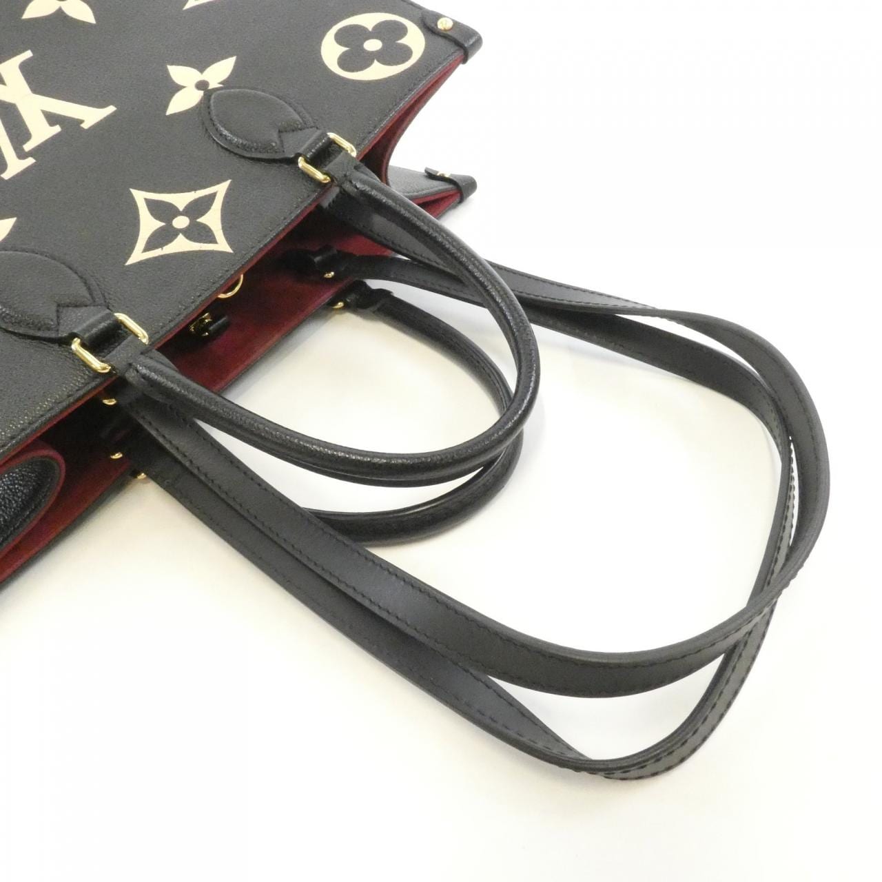 LOUIS VUITTON OnTheGo M45495 Handbag Monogram Black Monogram - Thumbnail 5