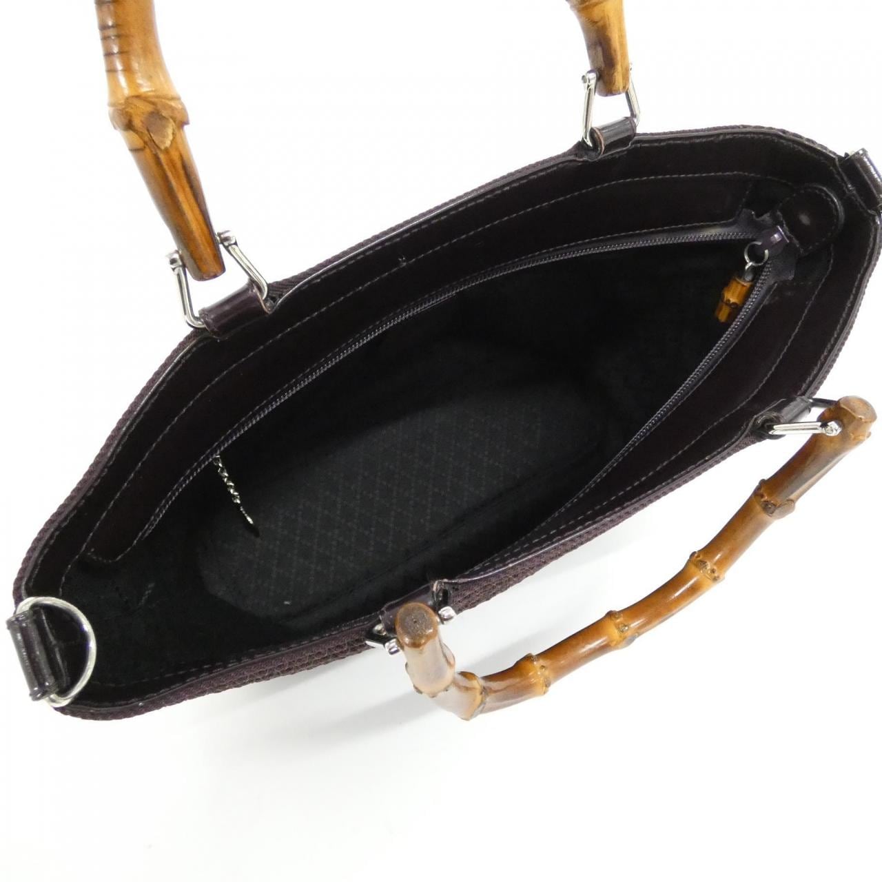 GUCCI 000 1998 Bag Canvas 紫色 帆布 中古品A - 縮圖 6