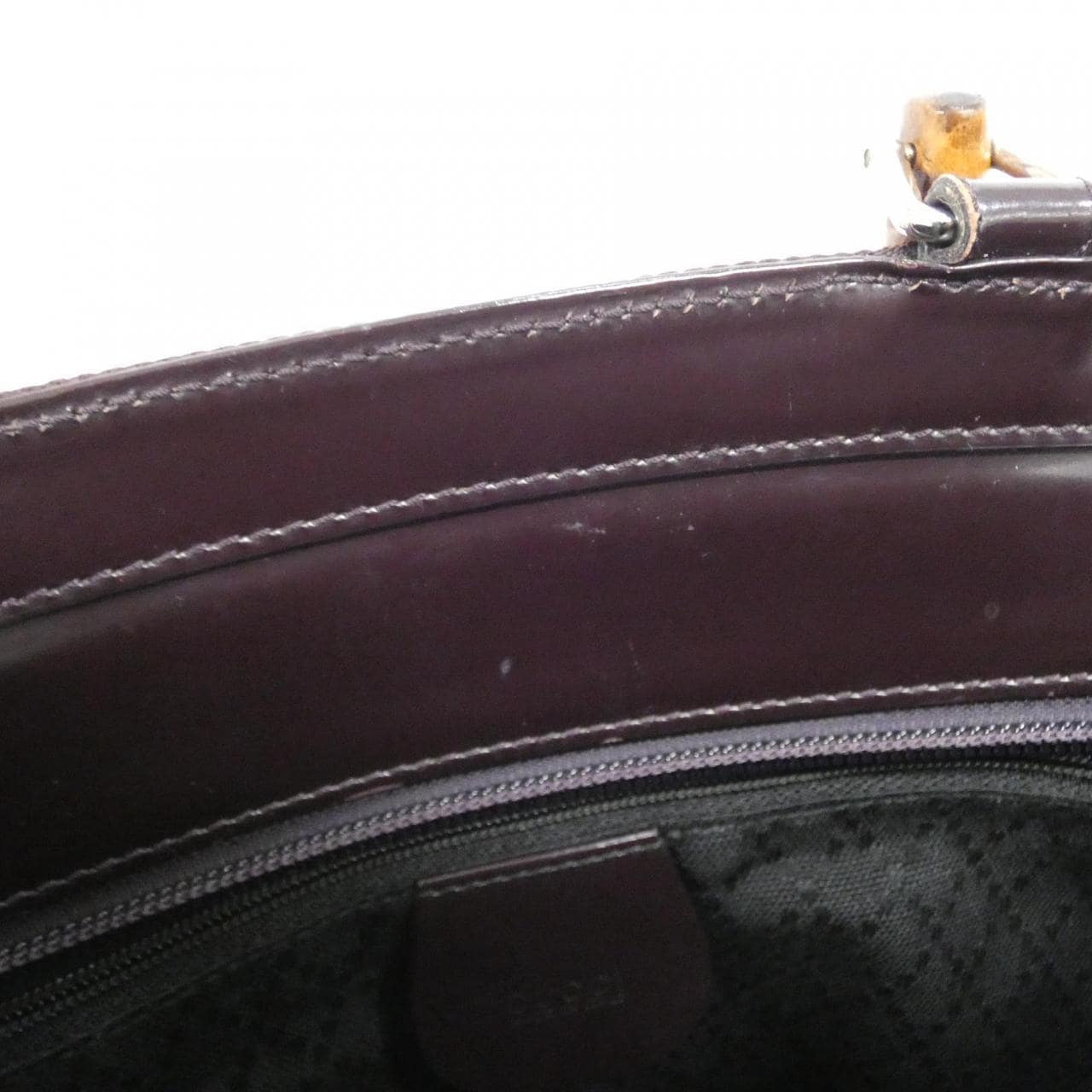 GUCCI 000 1998 Bag Canvas 紫色 帆布 中古品A - 縮圖 8