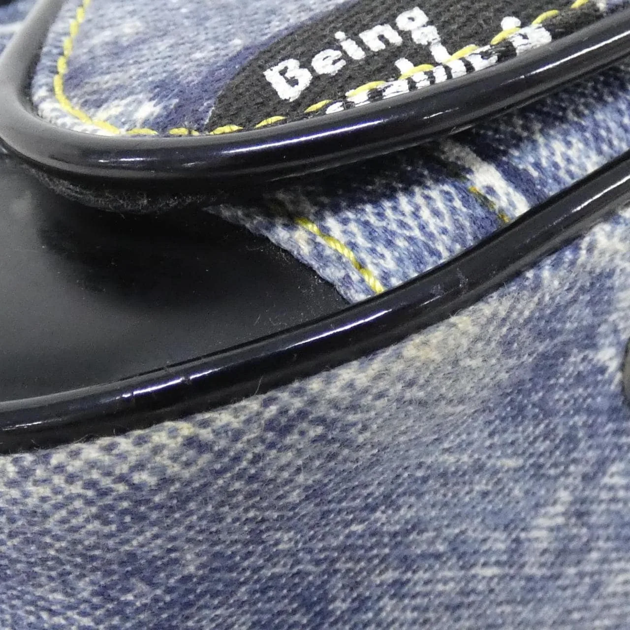 DIOR Handbag Canvas Blue Canvas - Thumbnail 3