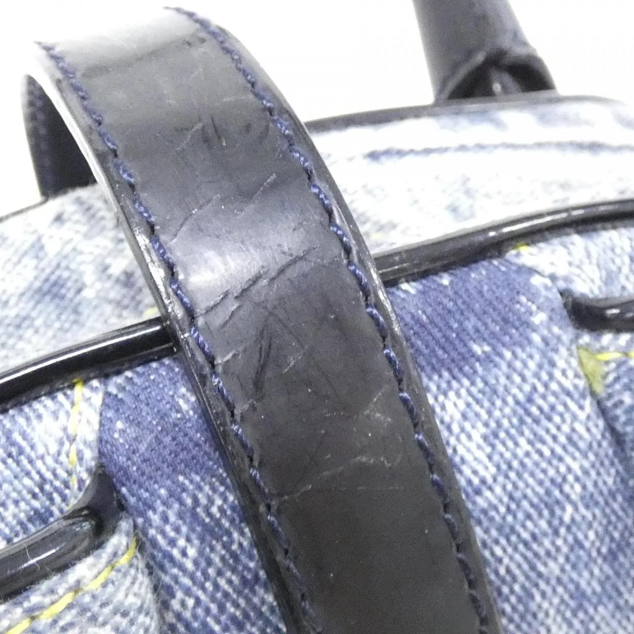 DIOR Handbag Canvas Blue Canvas - Thumbnail 6