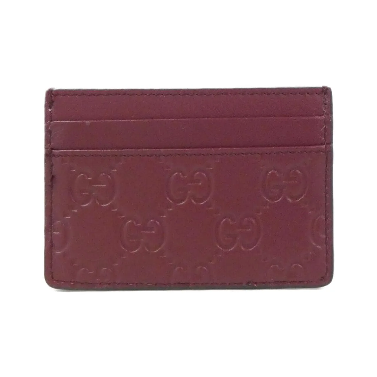 GUCCI 847204 AAFDV Card Case Leather
