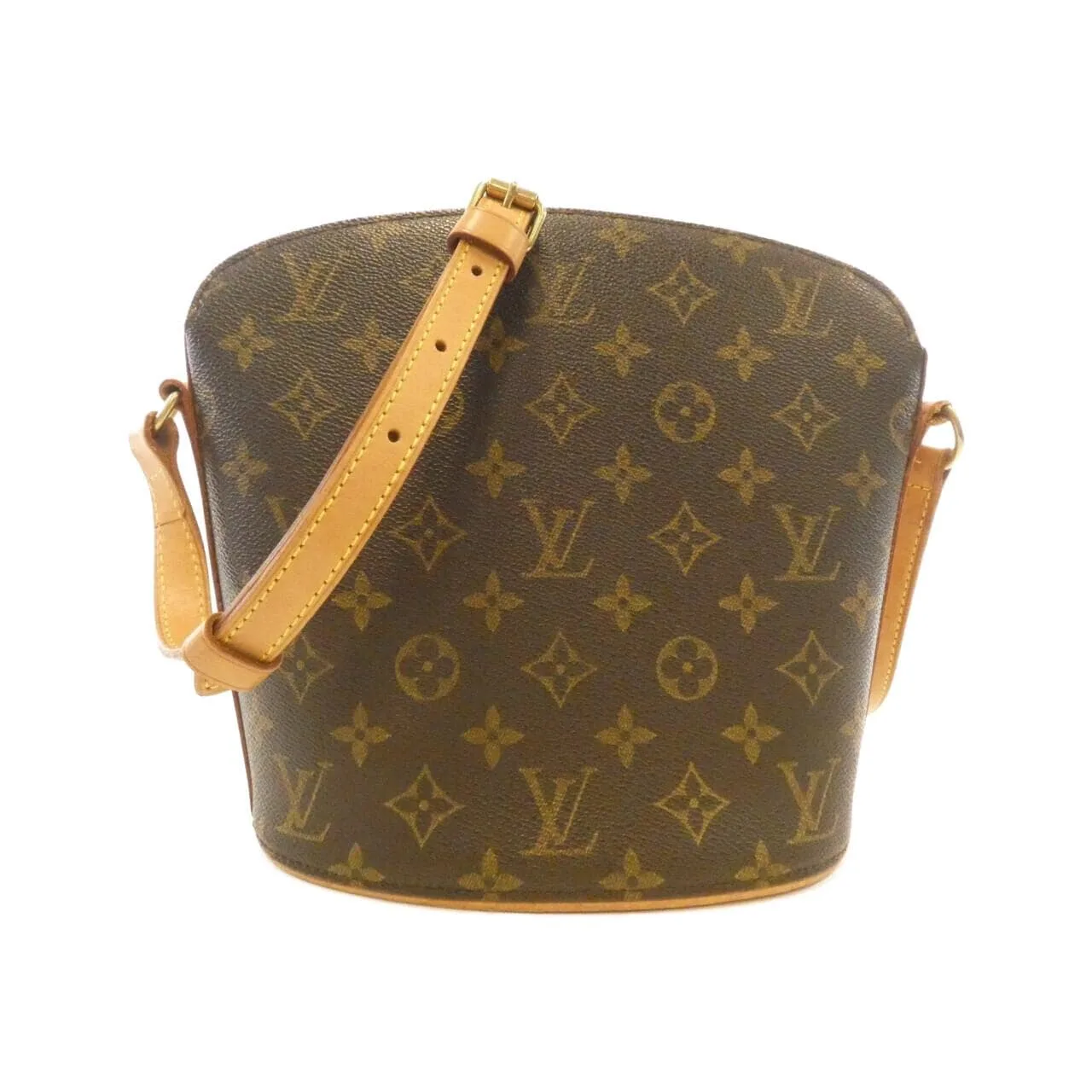 LOUIS VUITTON Drouot M51290 Shoulder Monogram Black