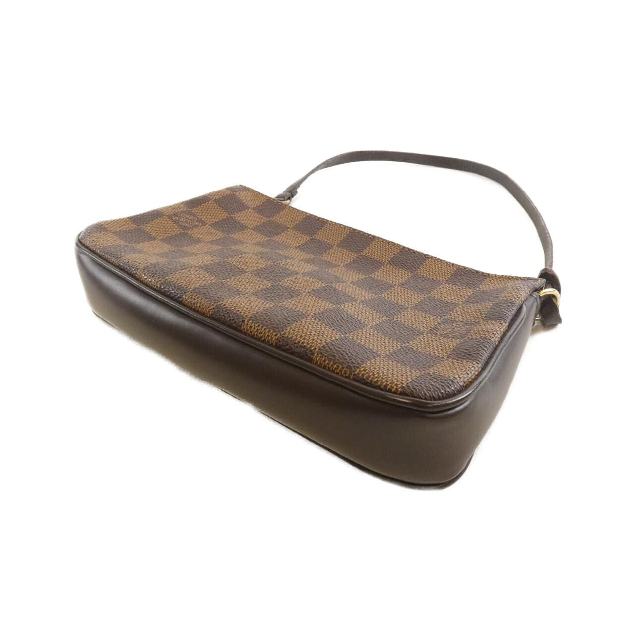 LOUIS VUITTON N51983 Pouch Damier 黑色 Damier 中古品B - 縮圖 2