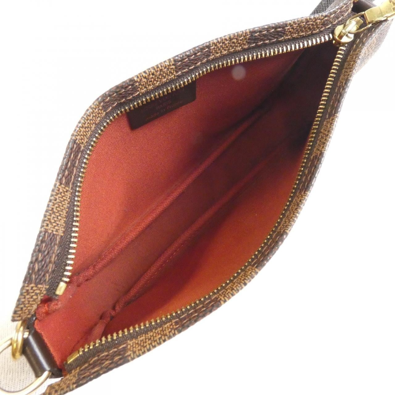 LOUIS VUITTON N51983 Pouch Damier 黑色 Damier 中古品B - 縮圖 7