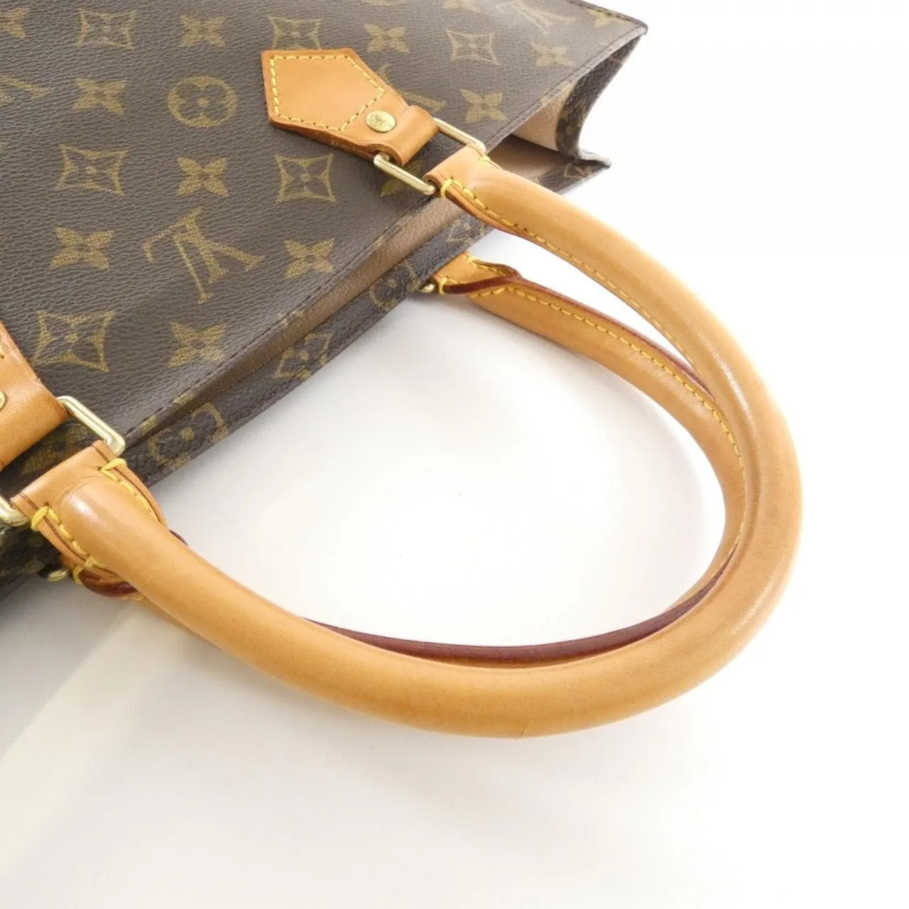 LOUIS VUITTON M51140 Handbag Monogram 黑色 Monogram 中古品B - 縮圖 3