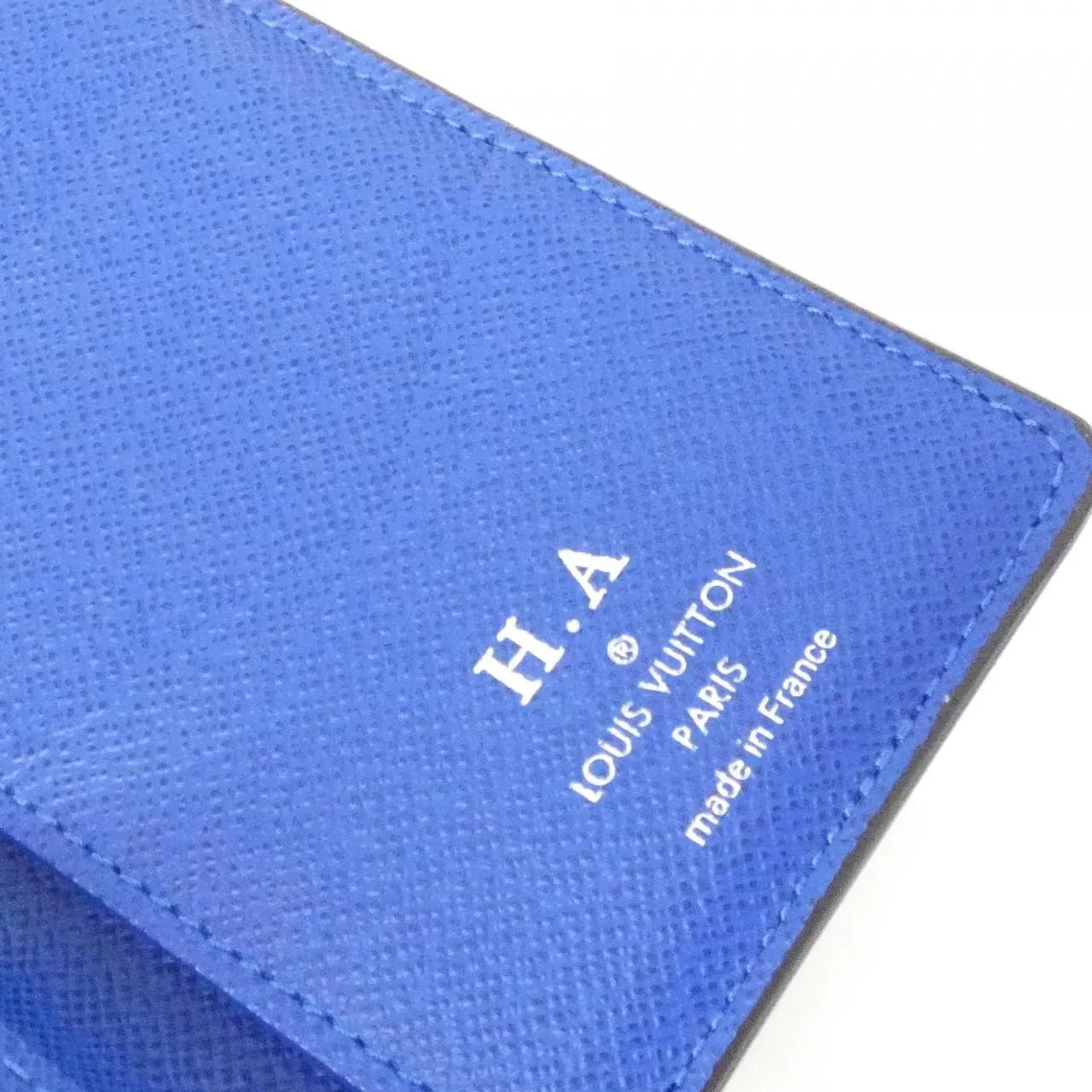 LOUIS VUITTON M11581 Card Case Blue Rank A - Thumbnail 9